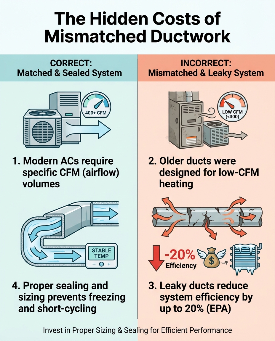 The Hidden Costs of Mismatched Ductwork
