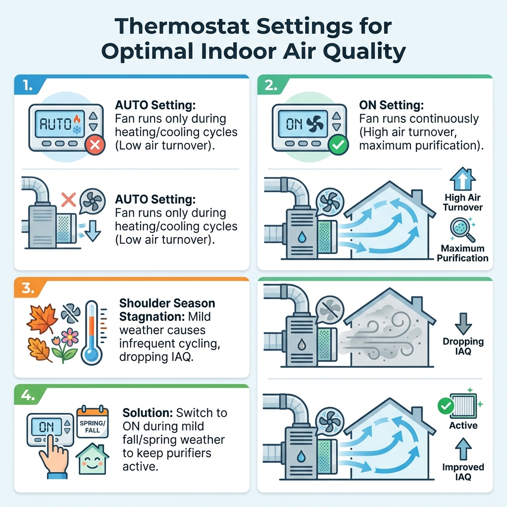 Thermostat Settings for Optimal Indoor Air Quality
