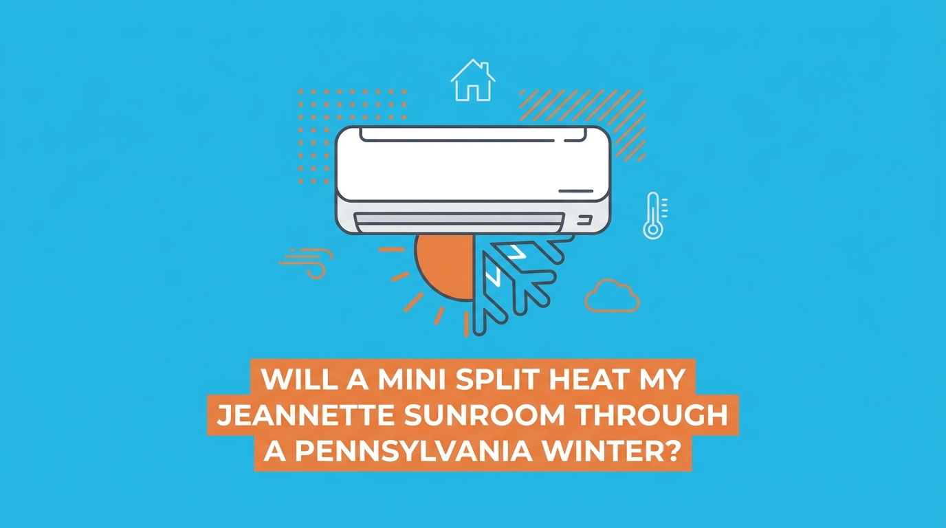 Will a Mini Split Heat My Jeannette Sunroom Through a Pennsylvania Winter?