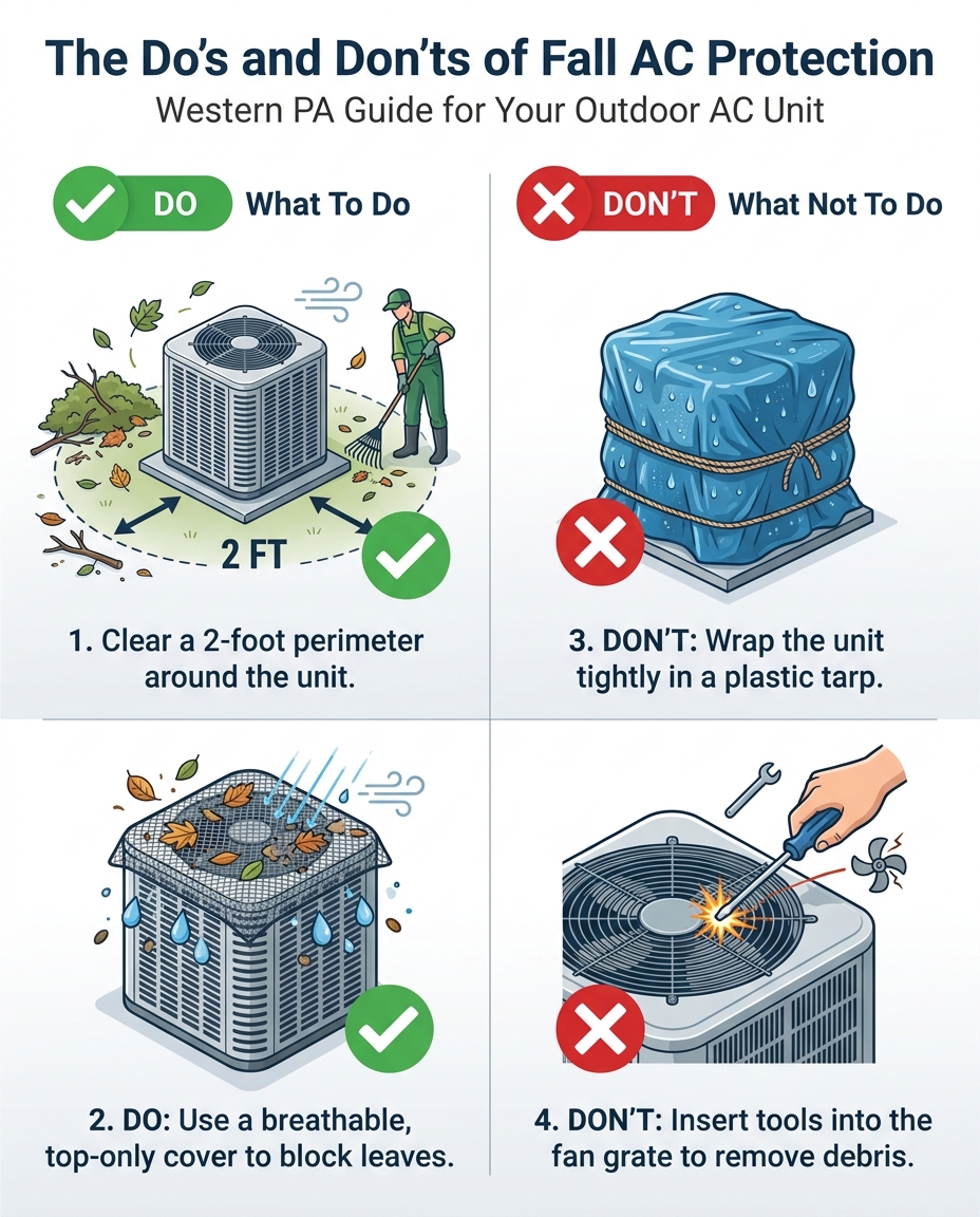 The Do's and Don'ts of Fall AC Protection