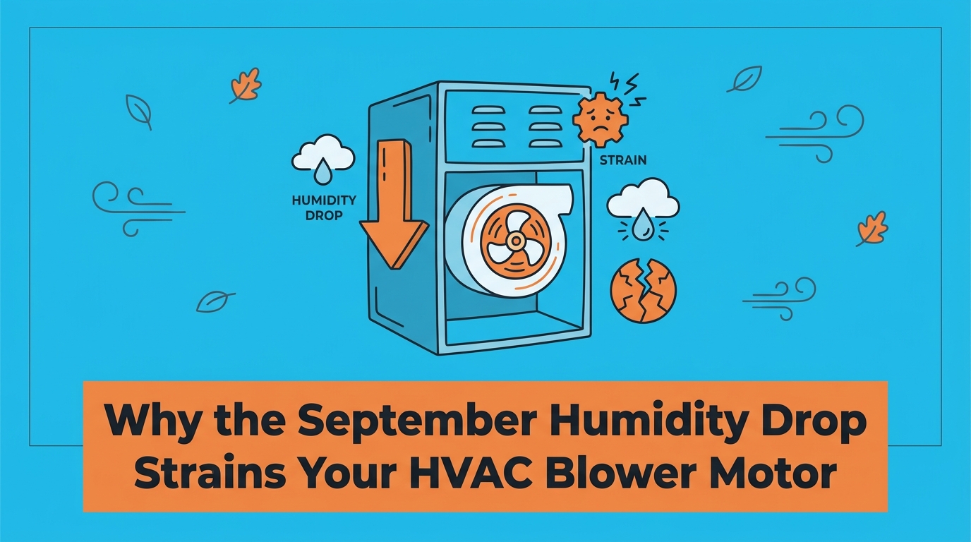 How the Shift in Fall Humidity Impacts Your HVAC Blower Motor