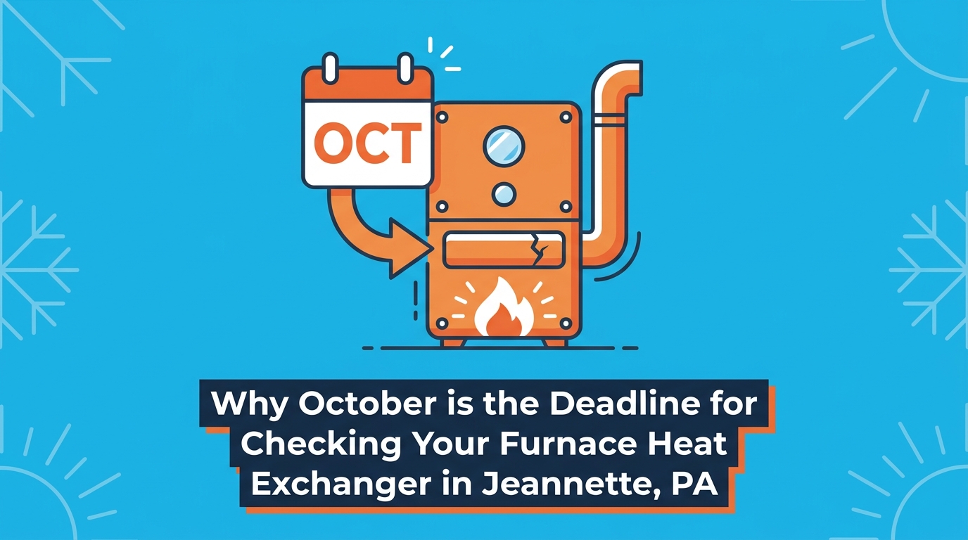 Why October is the Deadline for Checking Your Furnace Heat Exchanger in Jeannette