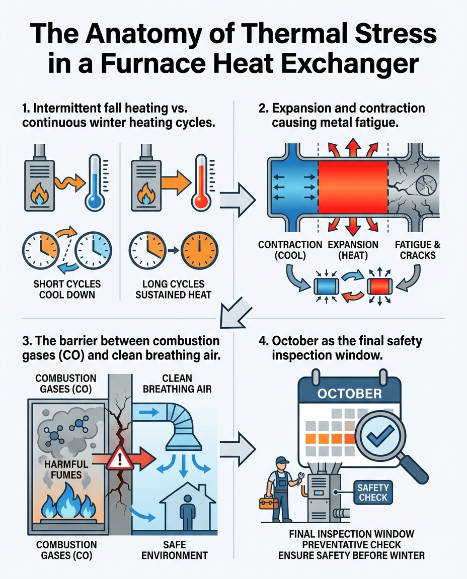 The Anatomy of Thermal Stress in a Furnace Heat Exchanger