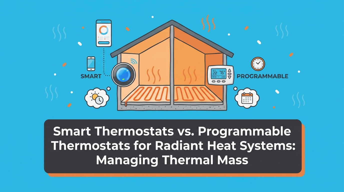 Smart Thermostats vs. Programmable Thermostats for Radiant Heat Systems