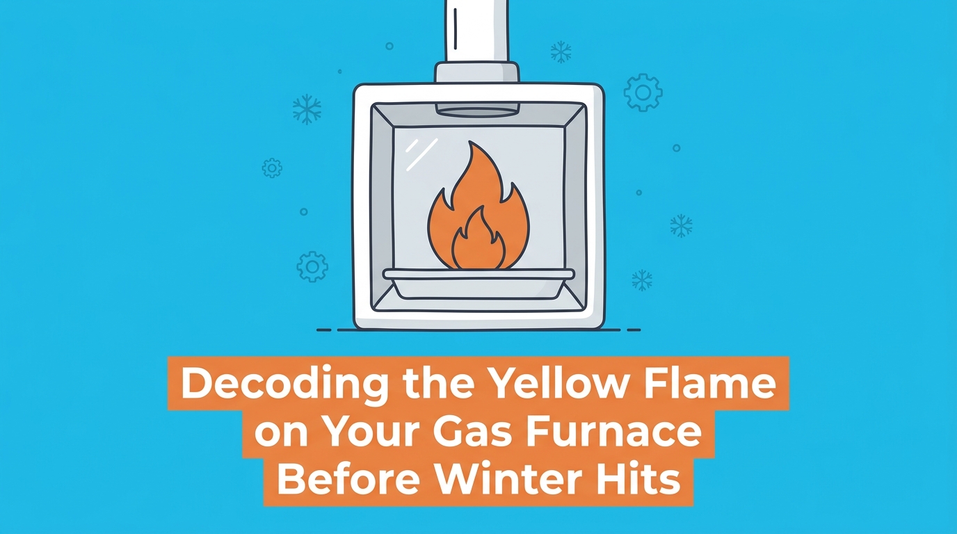 Decoding the Yellow Flame on Your Gas Furnace Before Winter Hits