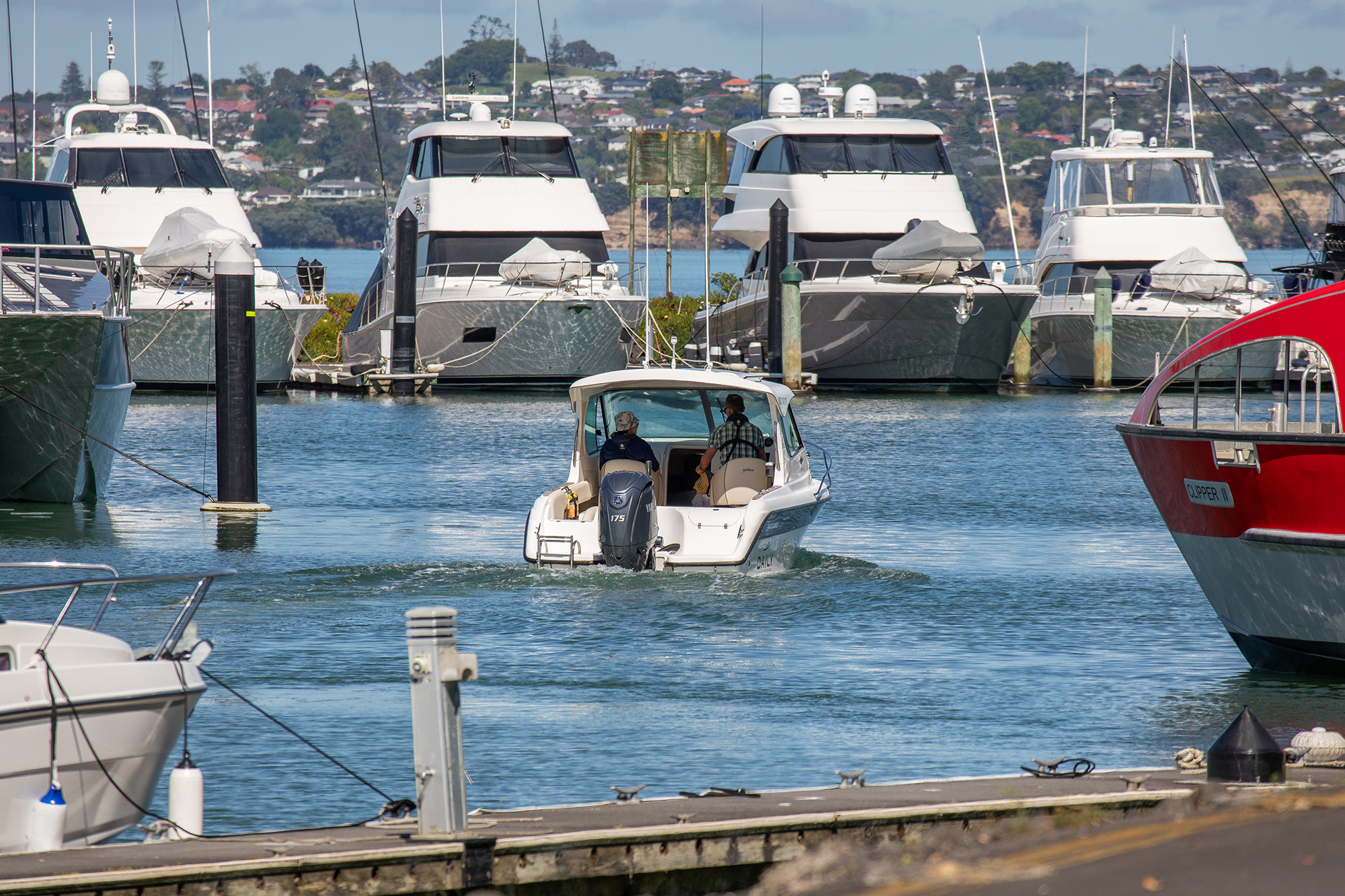 Pine Harbour Marina waterfront facilities