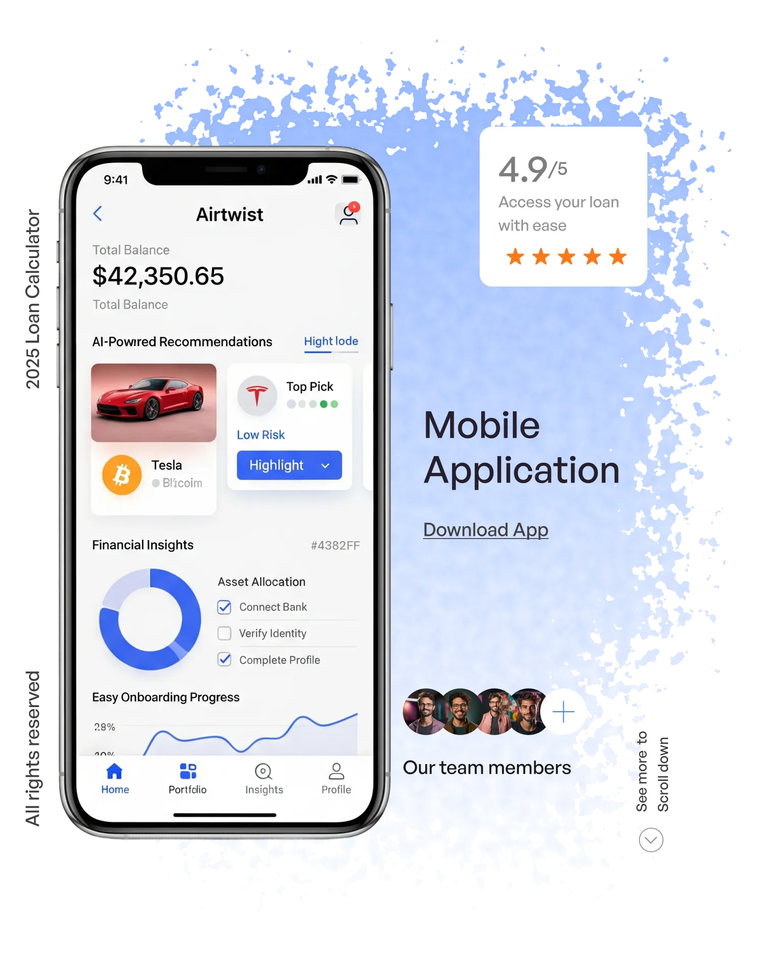 AirTwist webflow template image