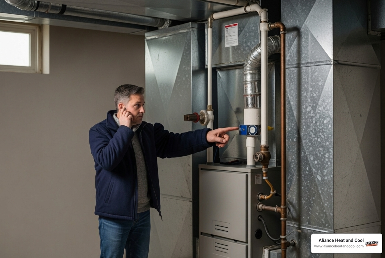 Infographic showing five key warning signs your heater needs repair: unusual noises from the system, rooms with uneven temperatures, unexpected spikes in energy bills, heater cycling on and off frequently, and poor indoor air quality with dust or odors - heater repair best in port washington, wi Infographic showing five key warning signs your heater needs repair: unusual noises from the system, rooms with uneven temperatures, unexpected spikes in energy bills, heater cycling on and off frequently, and poor indoor air quality with dust or odors - heater repair best in port washington, wi