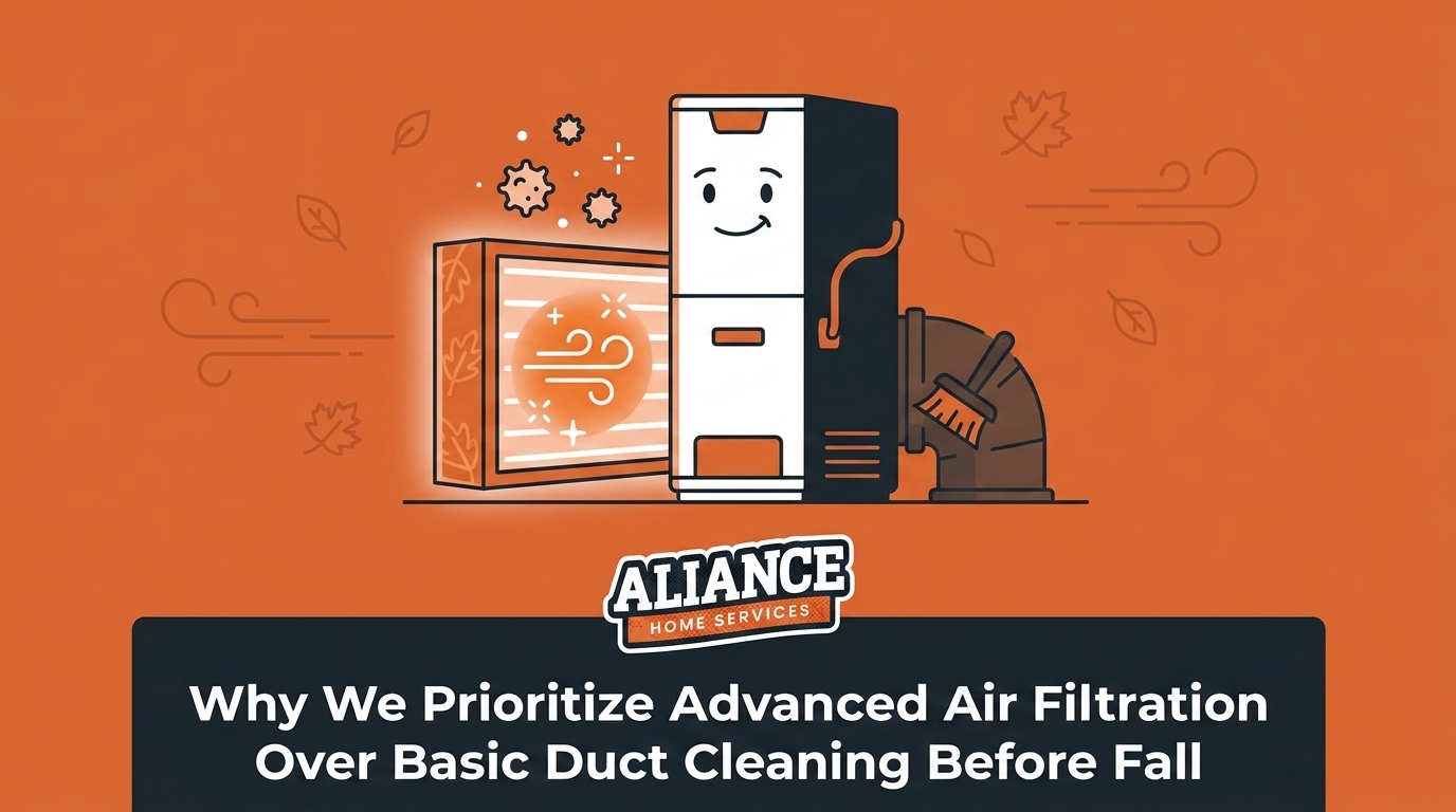 Why We Prioritize Advanced Air Filtration Over Basic Duct Cleaning Before Fall