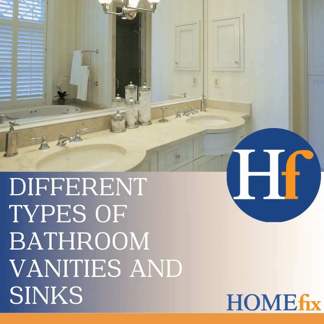 Different Types of Bathroom Vanities and Sinks