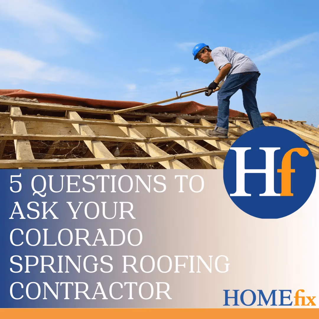 5 Questions to Ask Your Colorado Springs Roofing Contractor