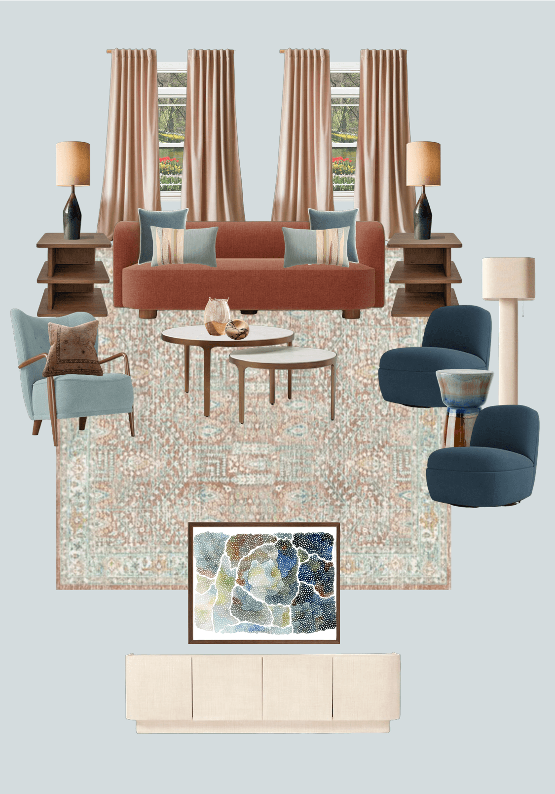 Design Direction | Curated Mood Board Interior Design