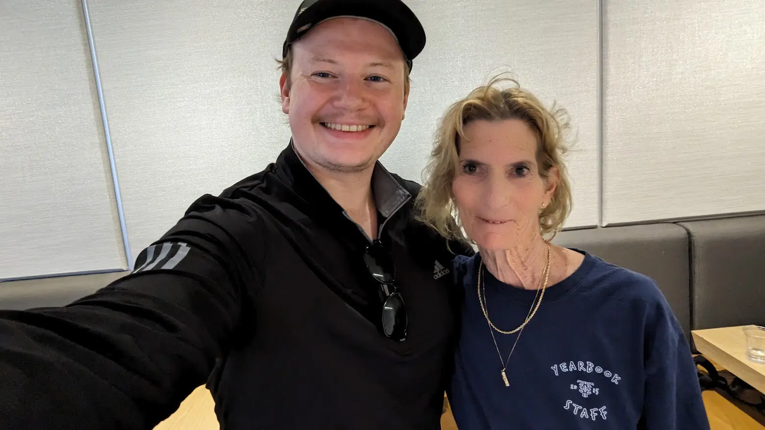 Peter Polygalov, CEO of EdWave Marketing, posing for a photo with Jill Ranucci, Ph.D., former CTE Director and CTE consultant.