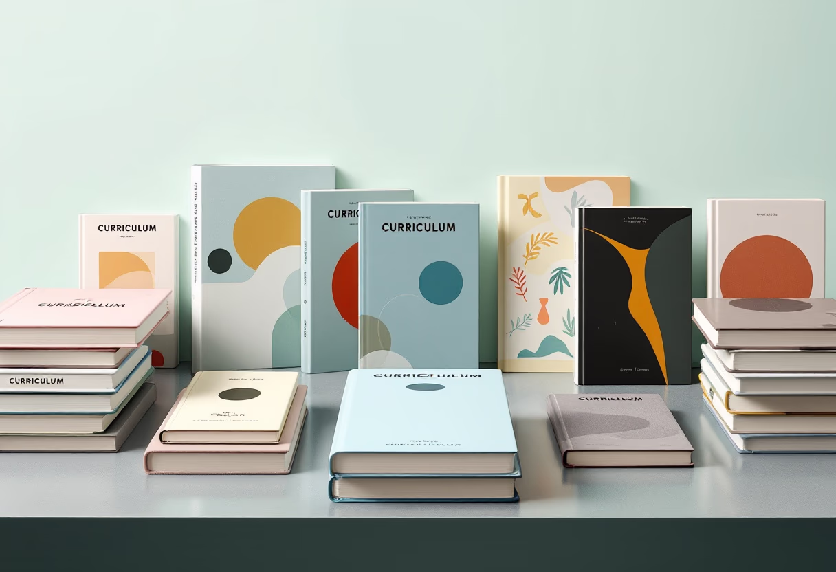 image of curriculum books (for a schools (k12))