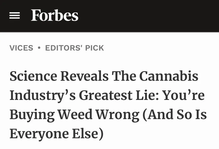editors pick quote science reveals the cannabis industrys greatest lie