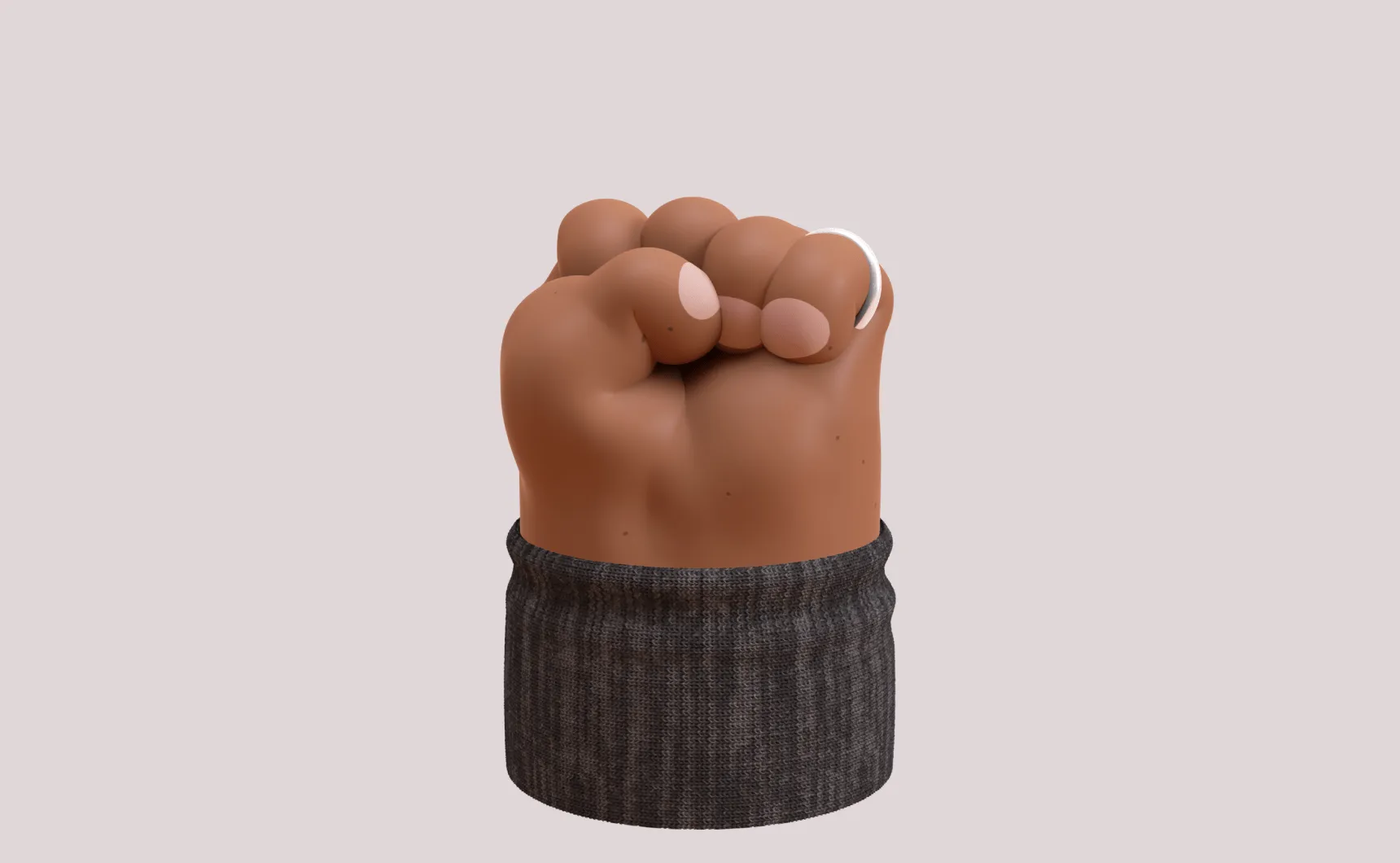 a tight fist icon