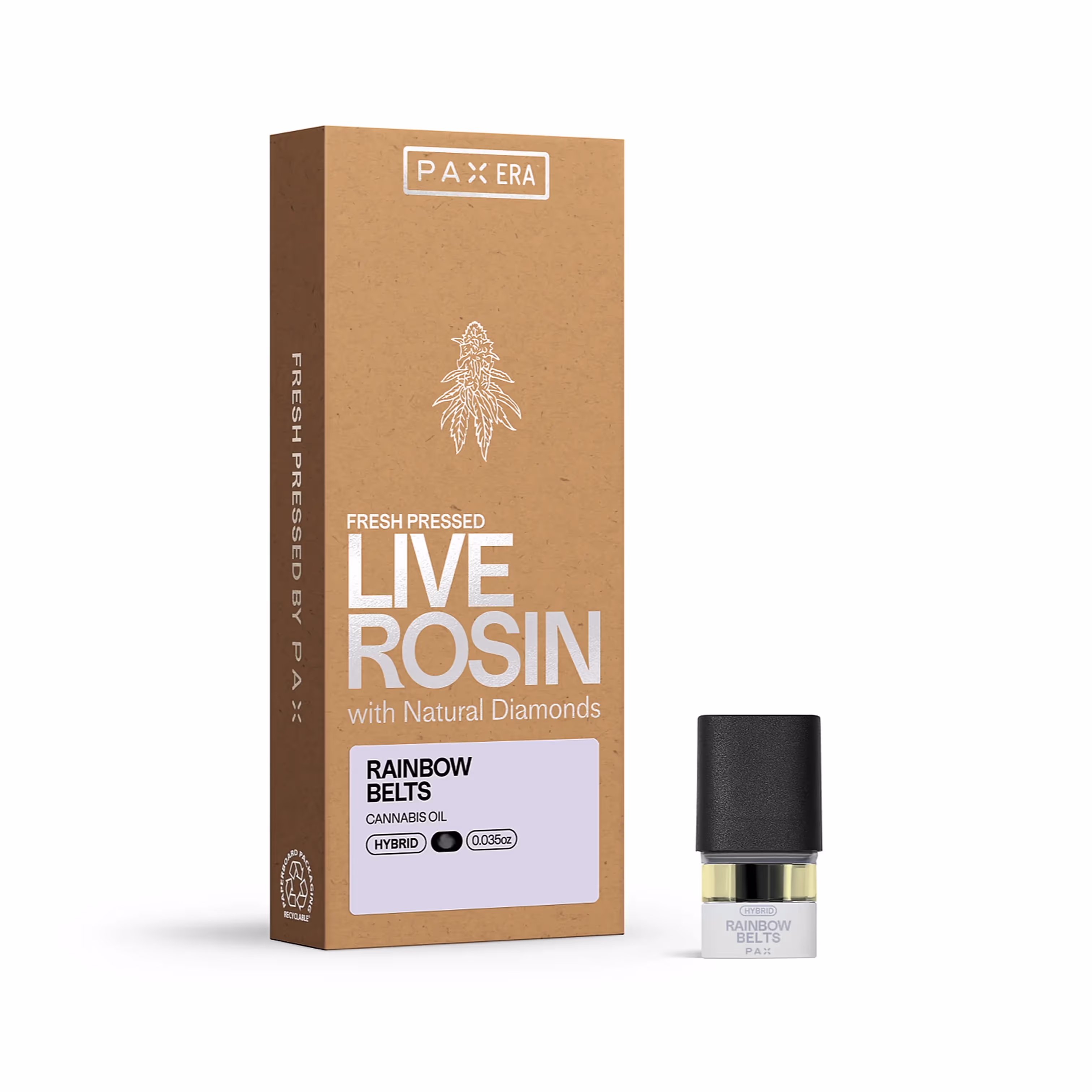 Rainbow Belts | Live Rosin with Diamonds Pax Pod | 0.5g