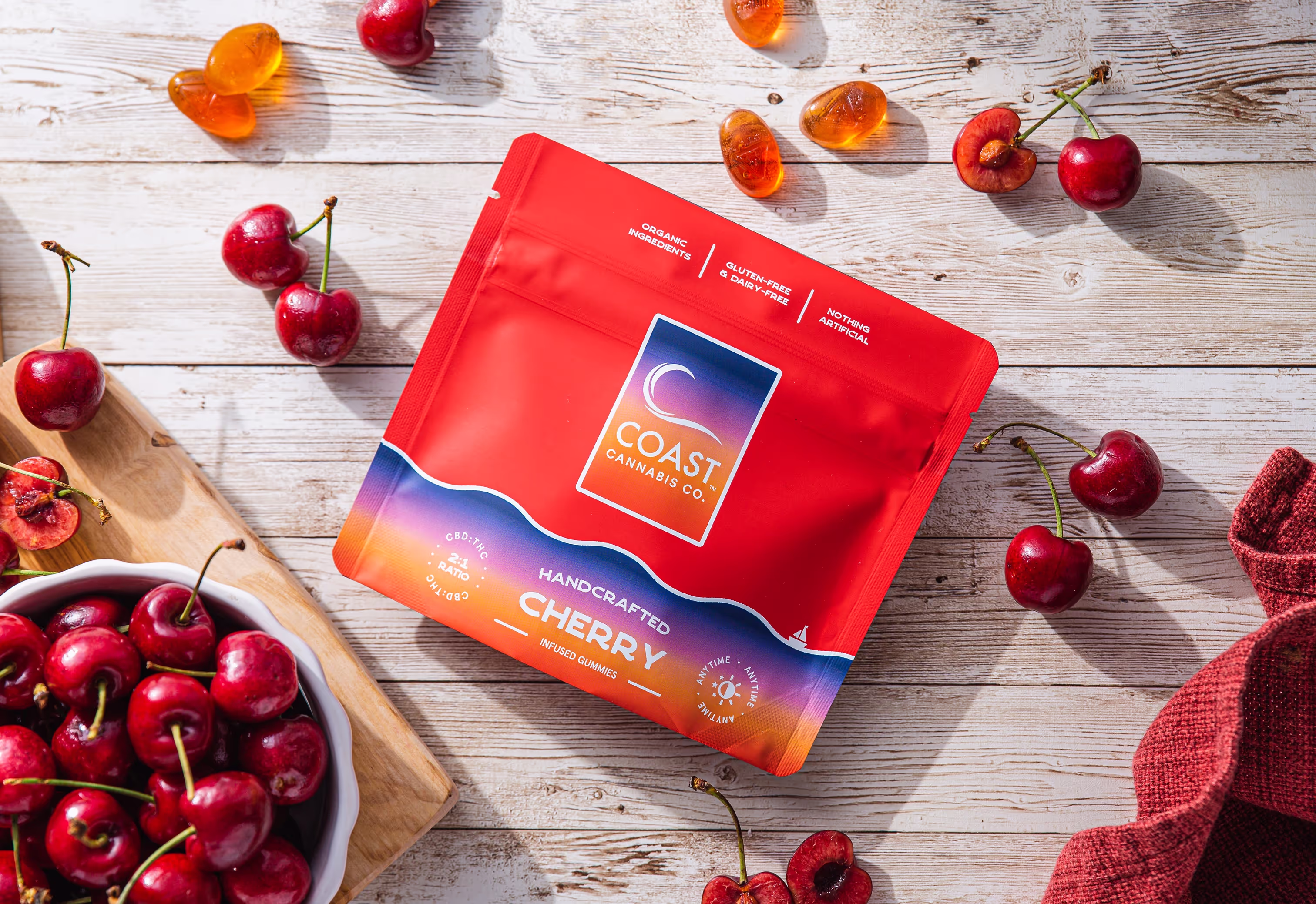 Cherry | 2:1 CBD:THC | 20pk