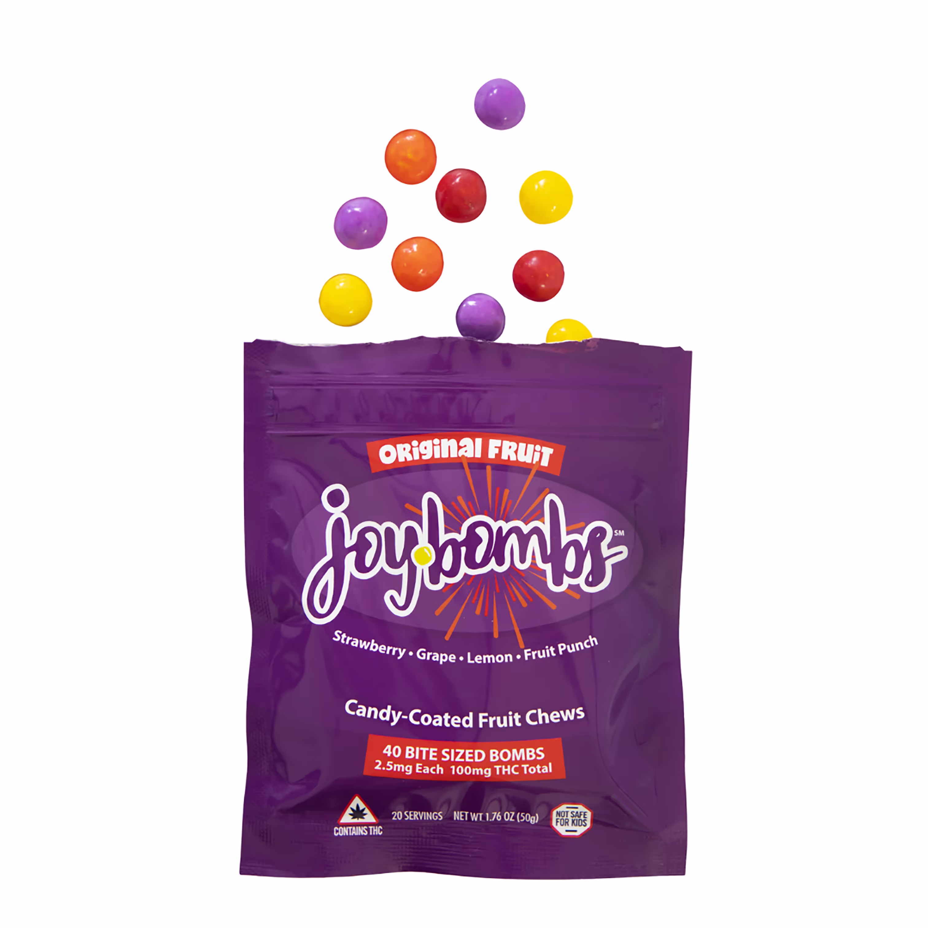 Candy Coated Fruit Chews | 40pk