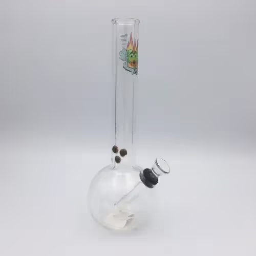 25mm Grommeted Clear Mini Bong | OMG
