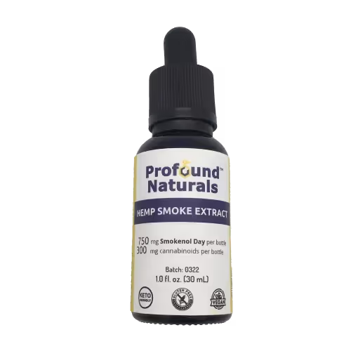 Hemp Smoke Extract Tincture in Hemp Seed Oil | 30 mL