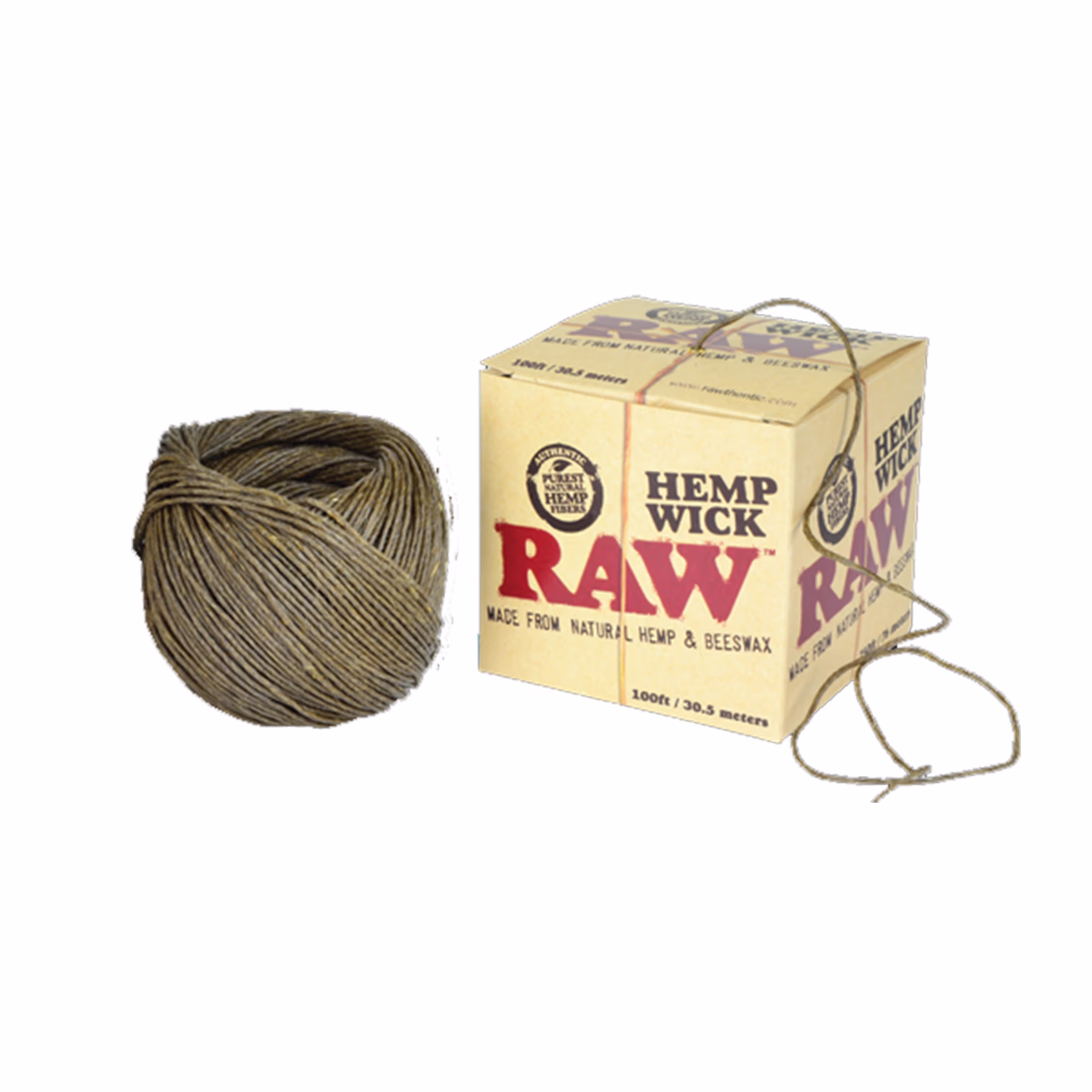 100' Hemp Wick