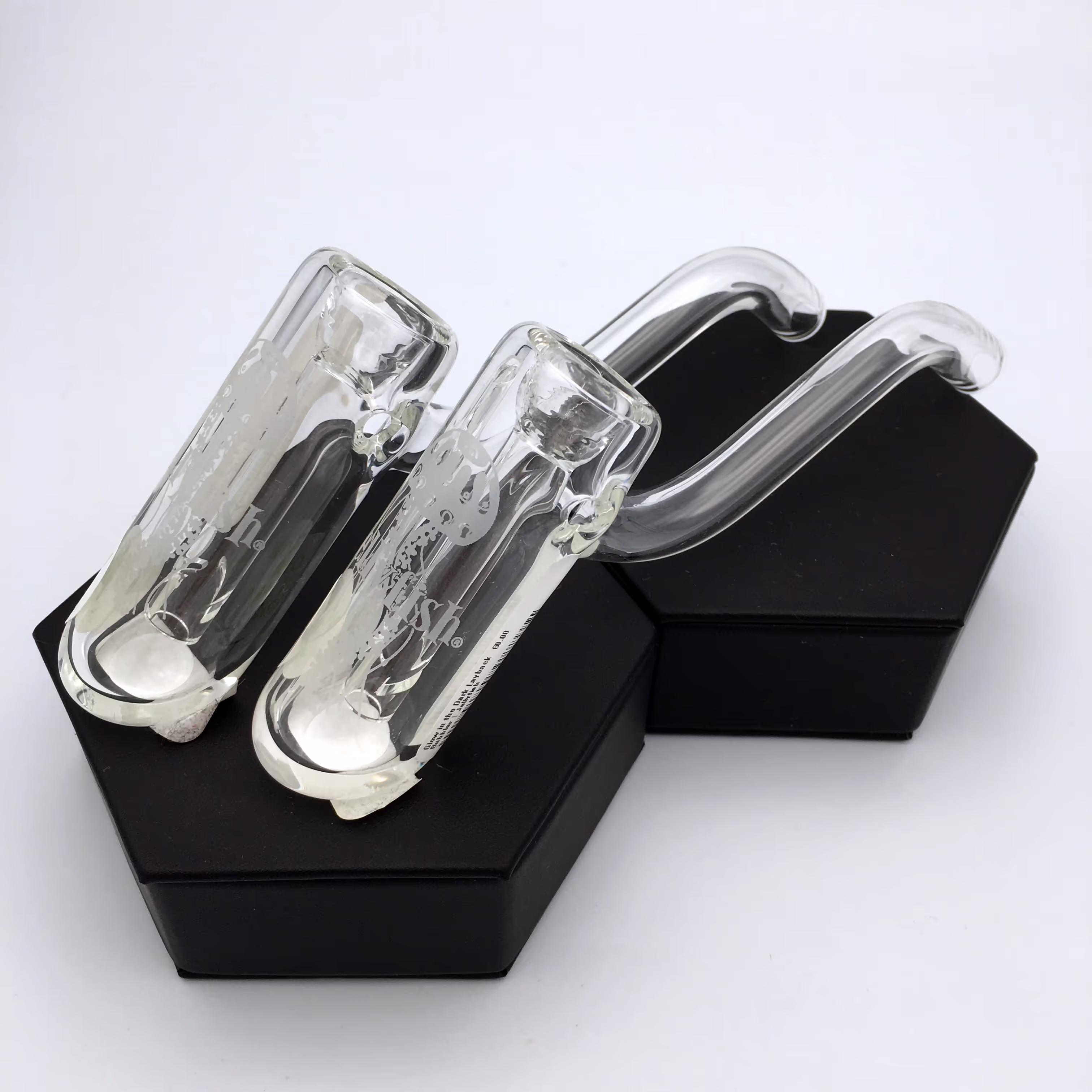 Glow in the Dark Layback Bubbler | Jellyfish