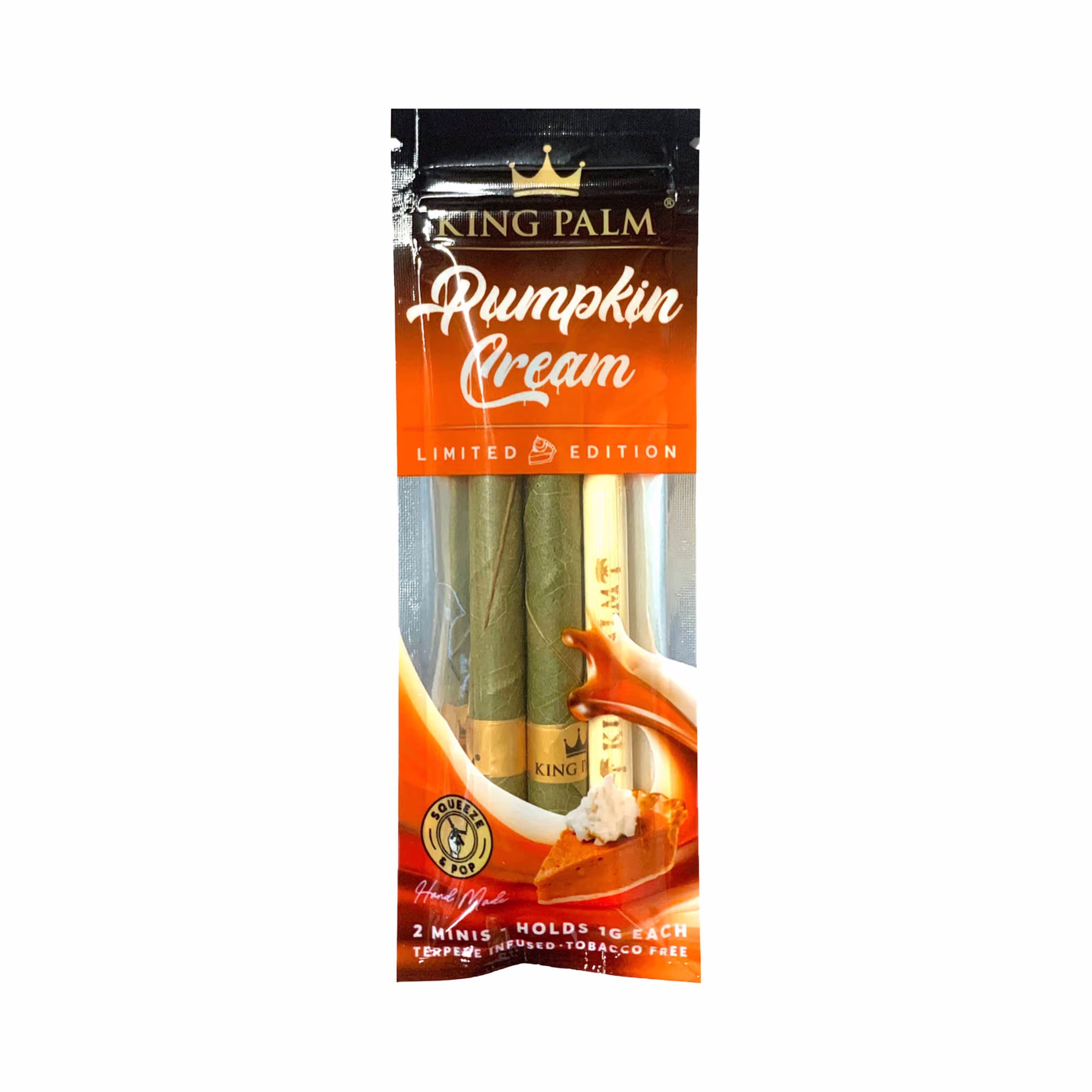 Pumpkin Cream Leaf Rolls | 2pk
