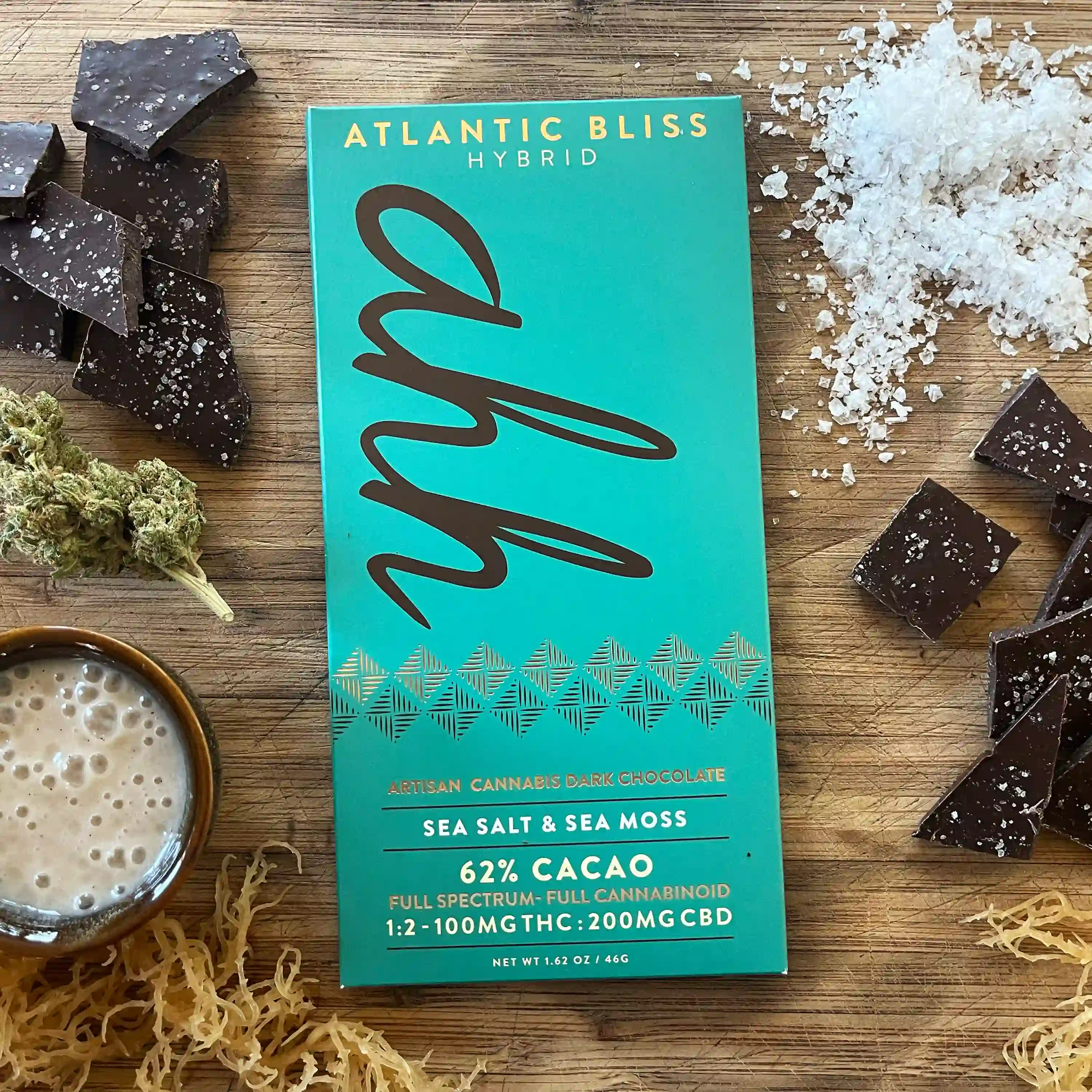Atlantic Bliss Dark Chocolate | CBD 2:1 | 20pk