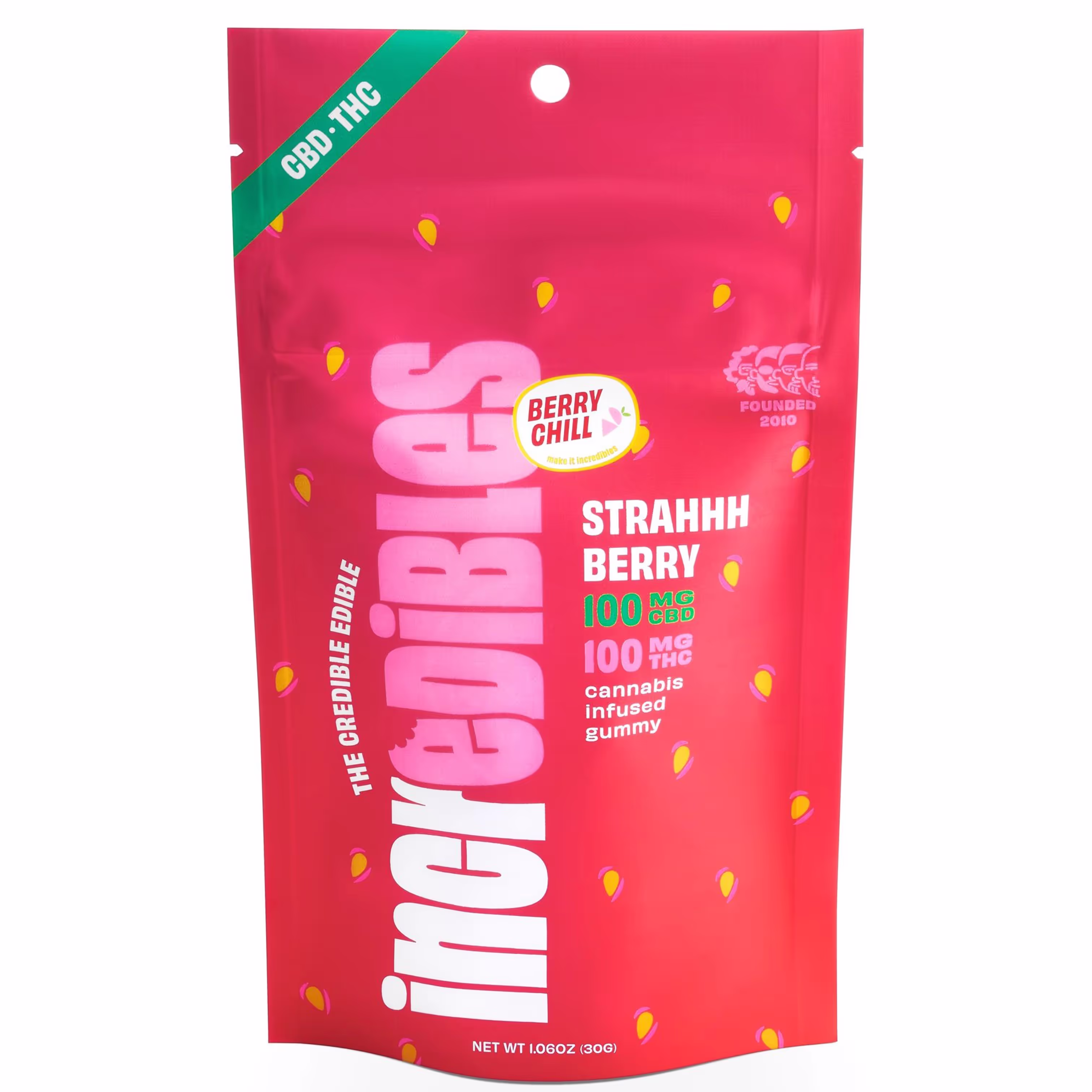 Strahhhberry 1:1 | CBD:THC | 20pk