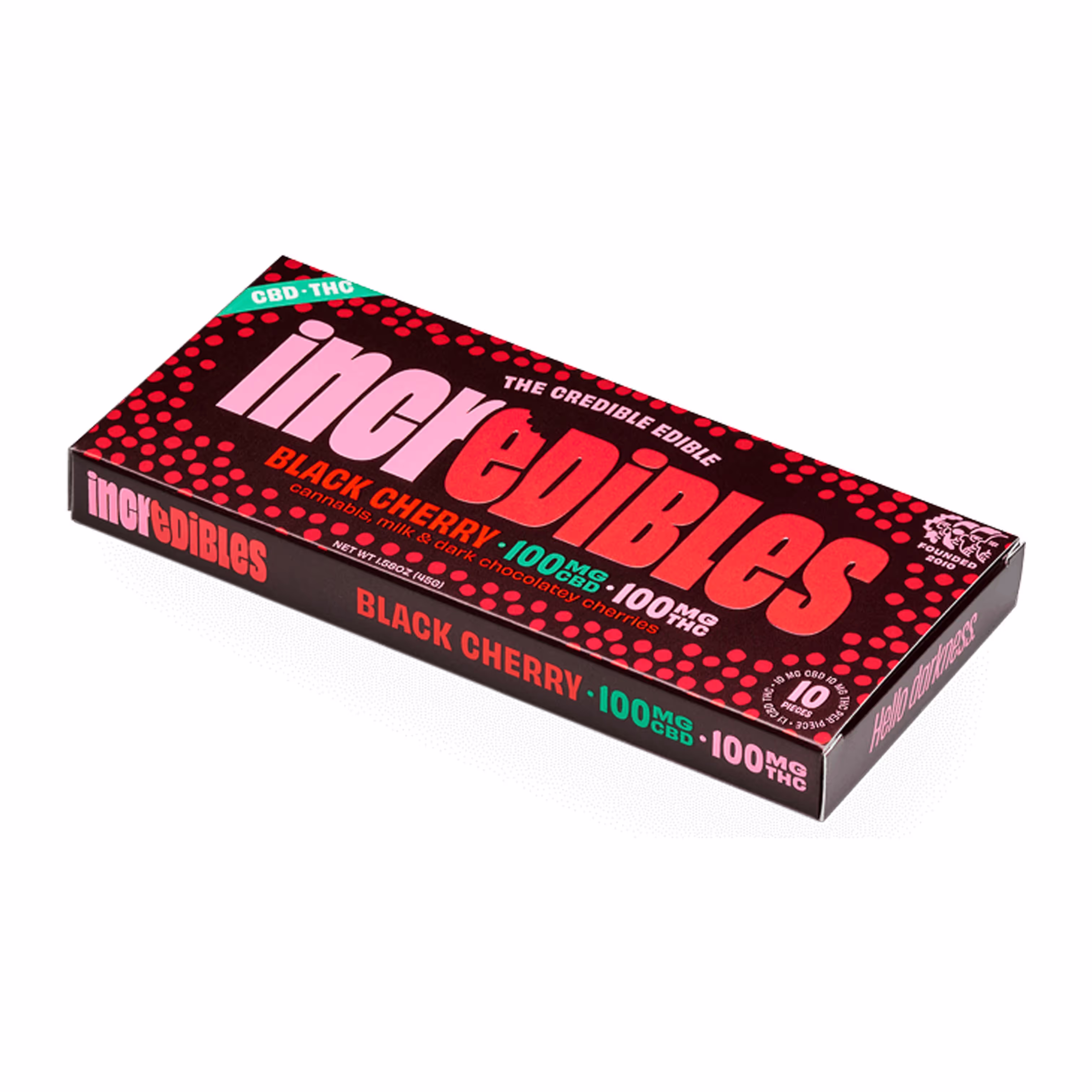 Black Cherry Bar | 1:1 THC:CBD | 20pk