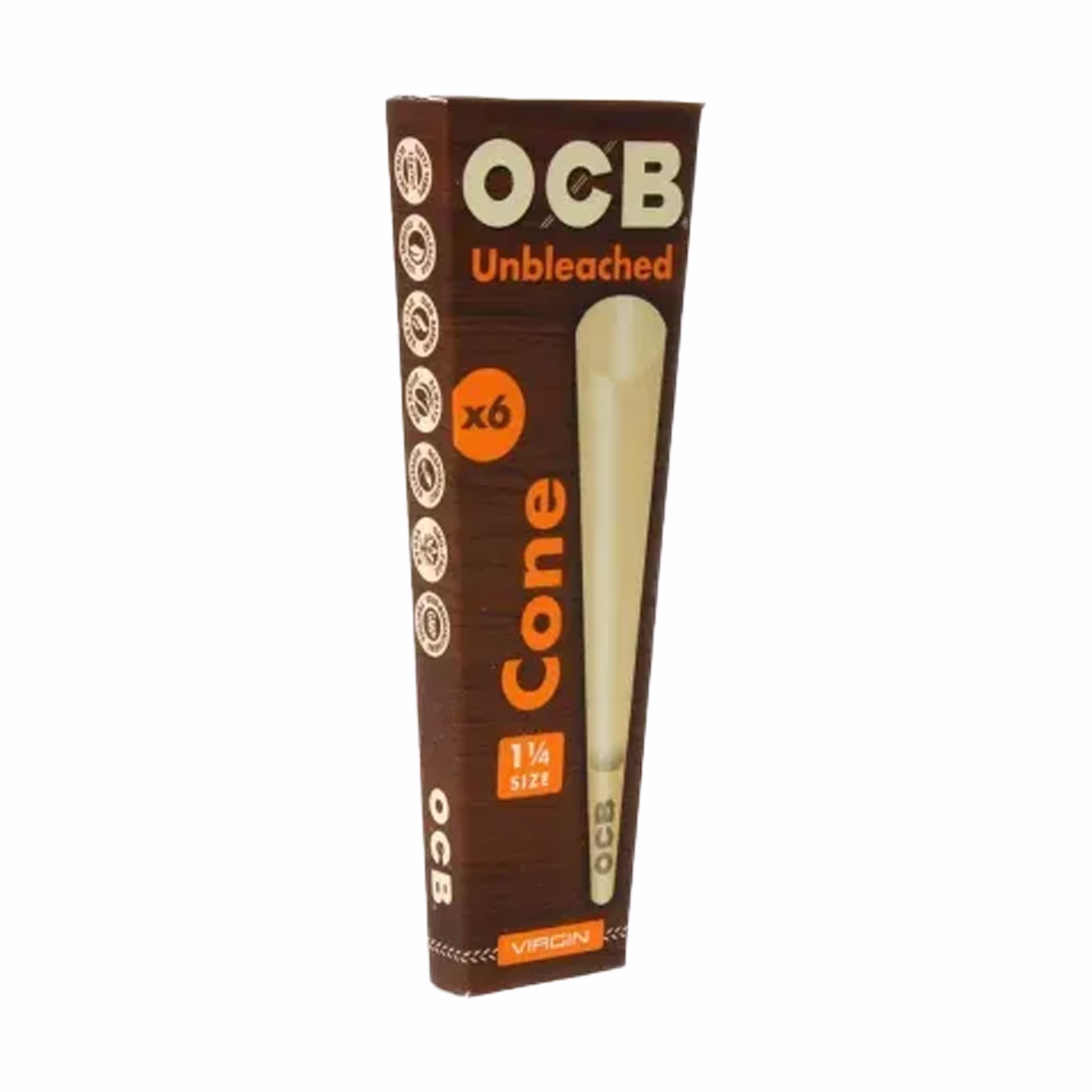 1 1/4 Virgin Cones | 6pk