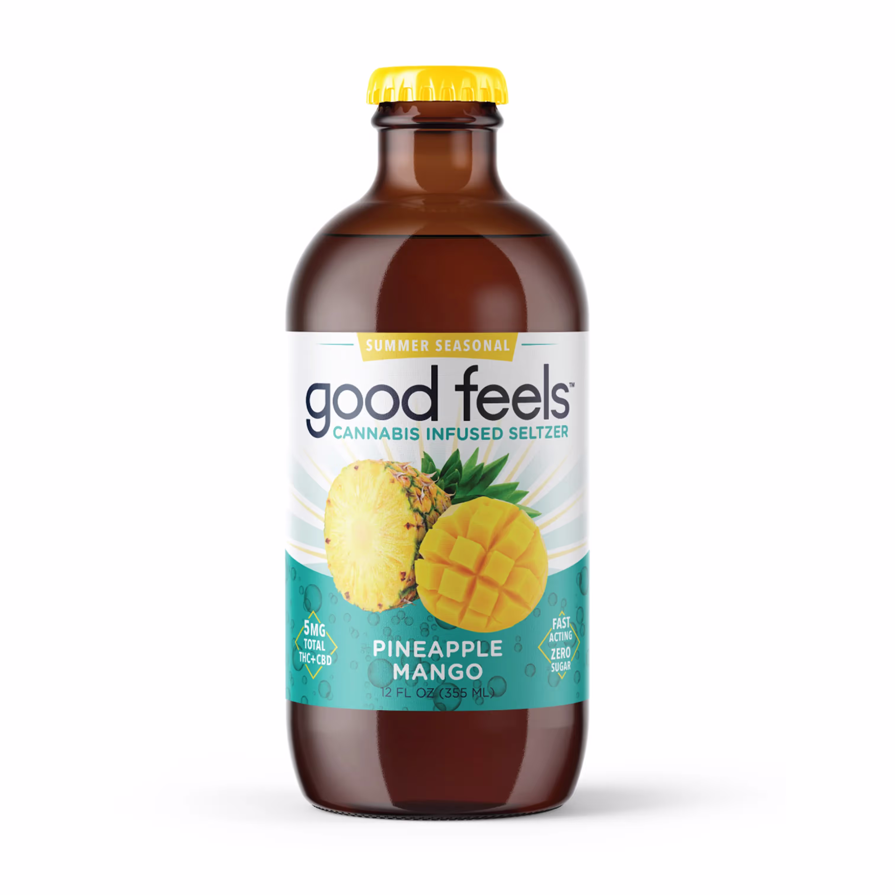 Pineapple Mango Seltzer | 5:1 THC:CBD