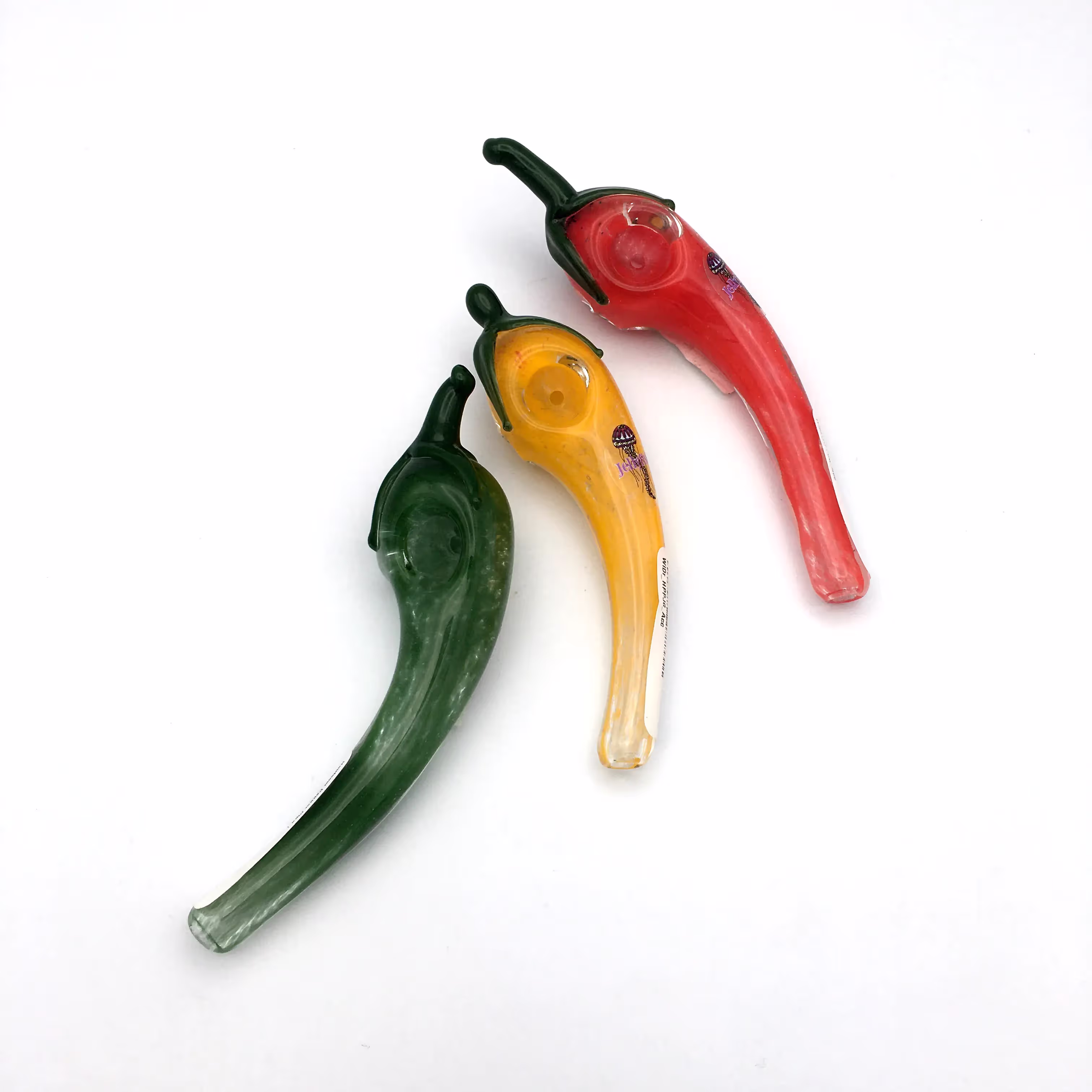 Heirloom Pepper Pipe | Jellyfish Glass