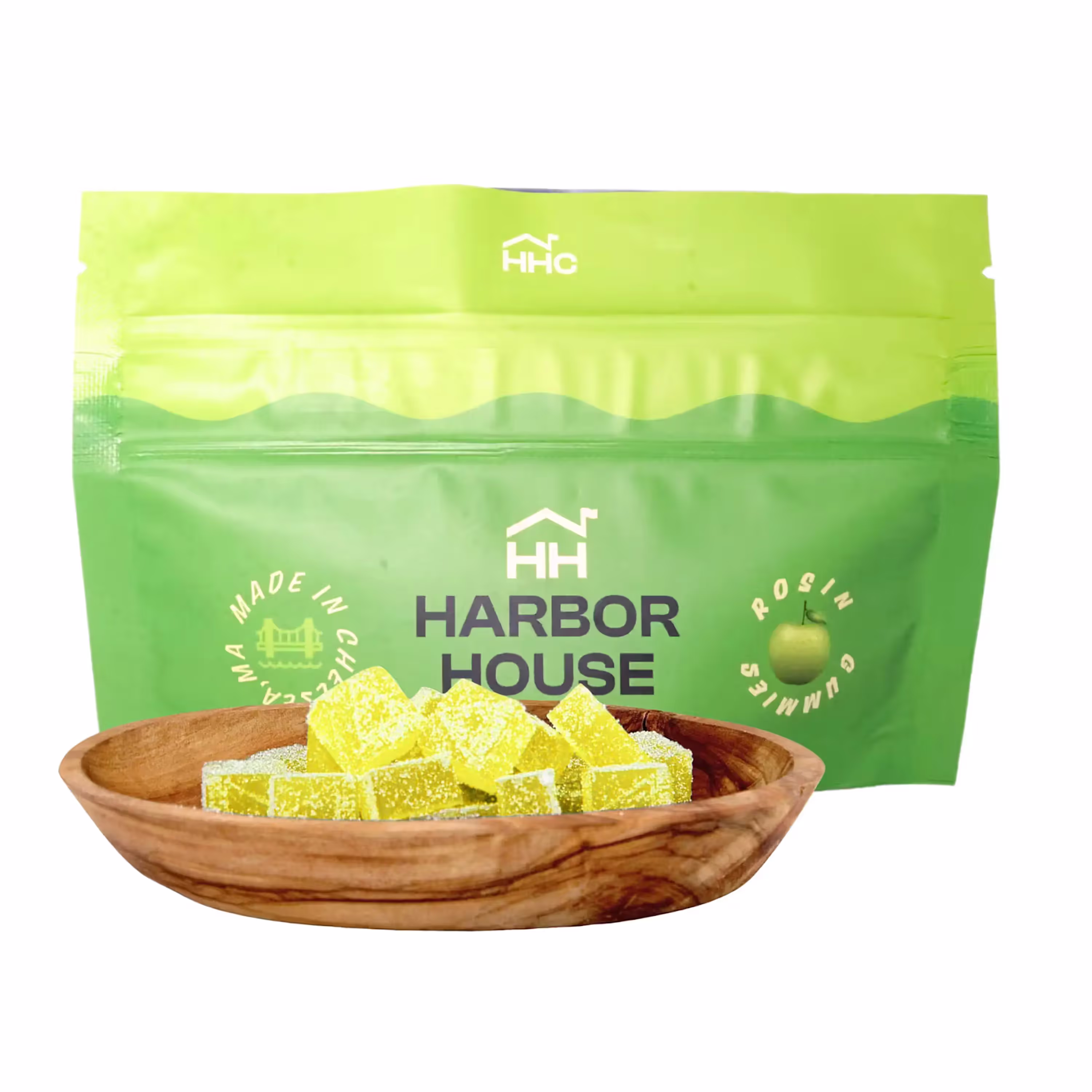 Sour Apple | GMO | Rosin Gummies | 20pk
