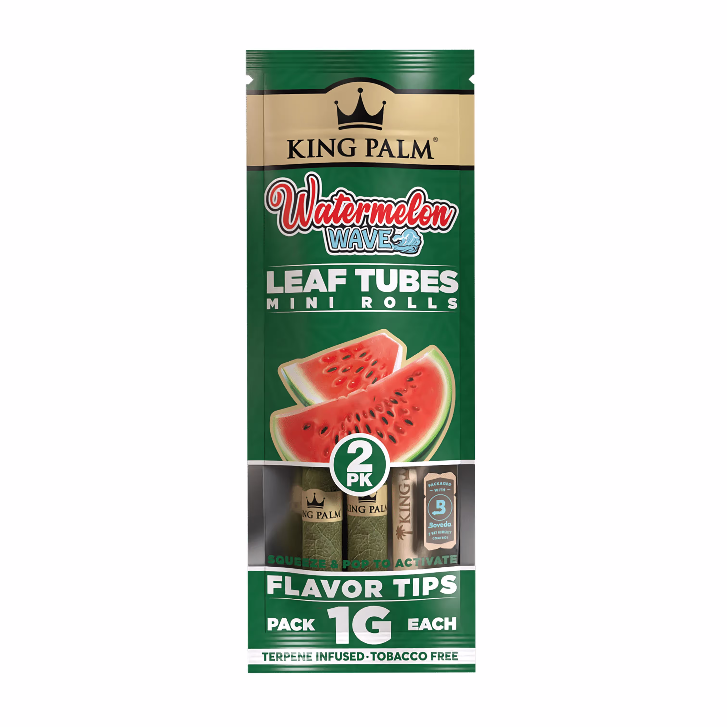 Watermelon Wave Leaf Rolls | 2pk