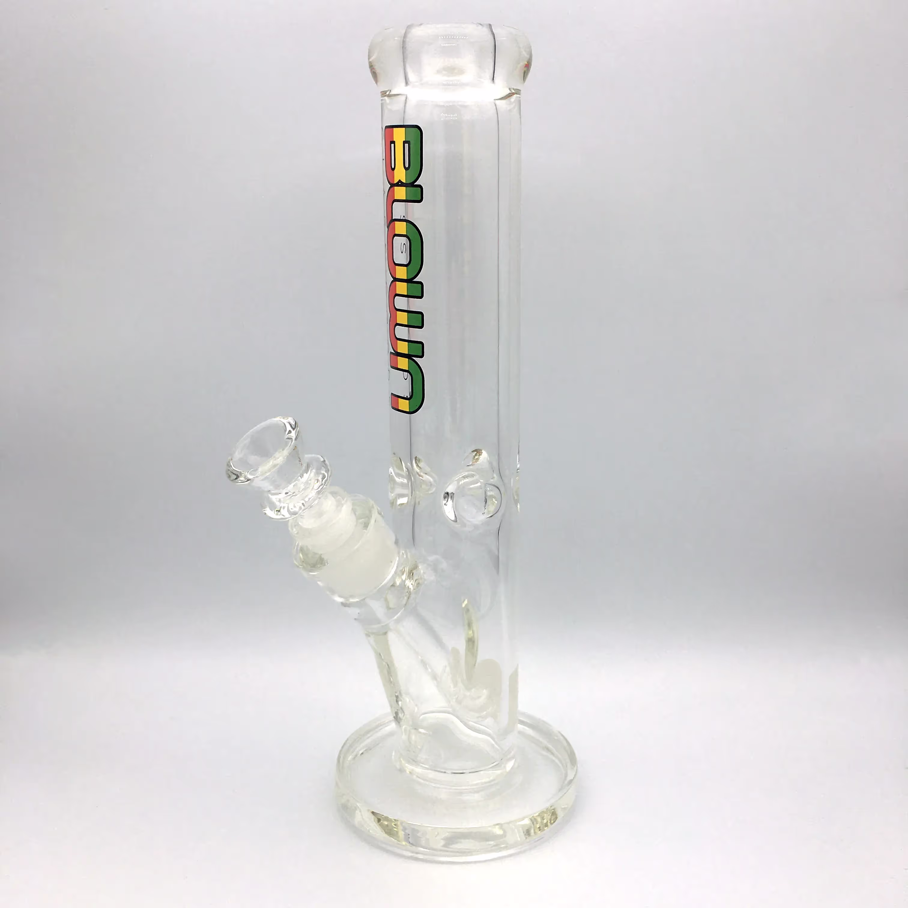 12" 9mm Straight Bong | Blown