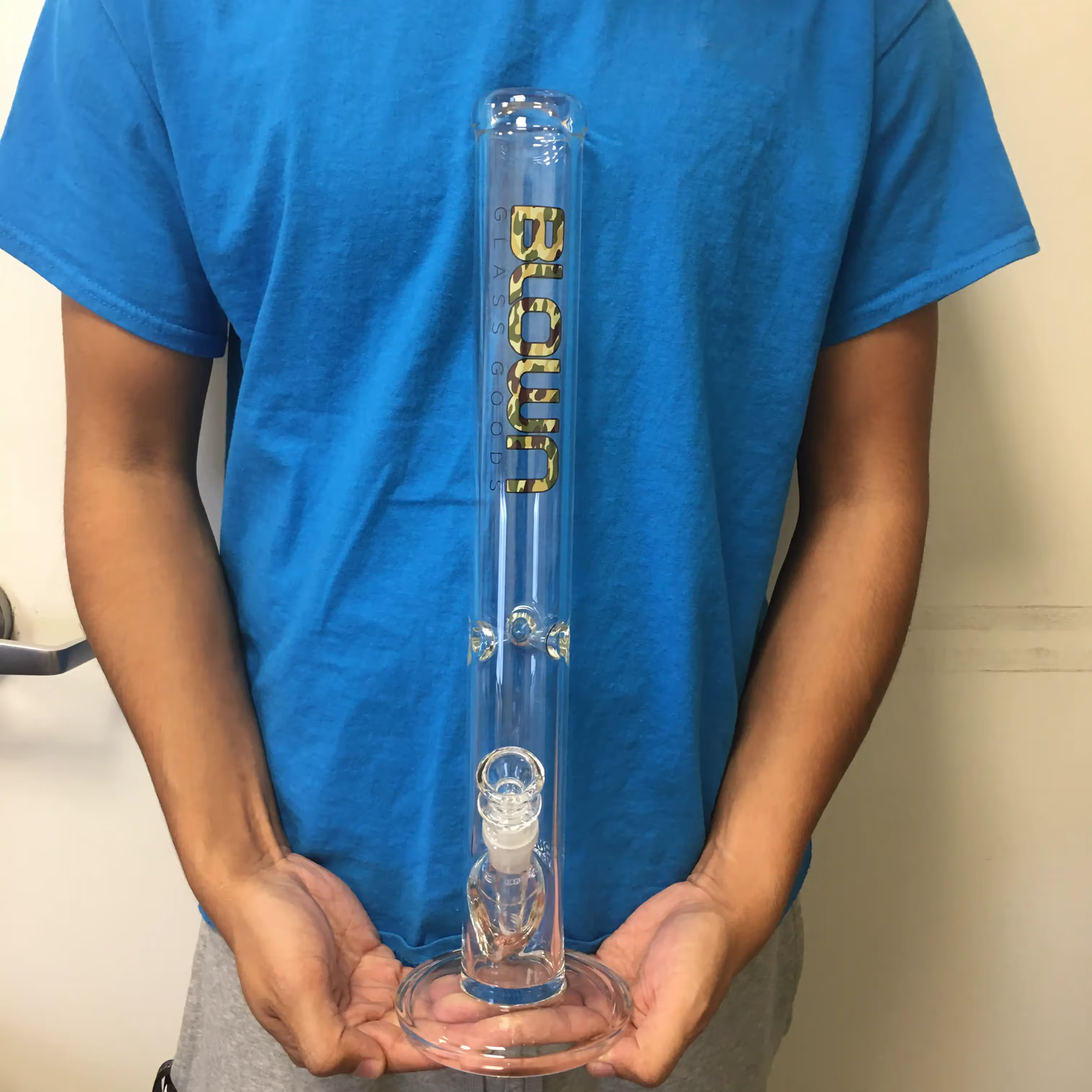 18" Straight Bong | Blown