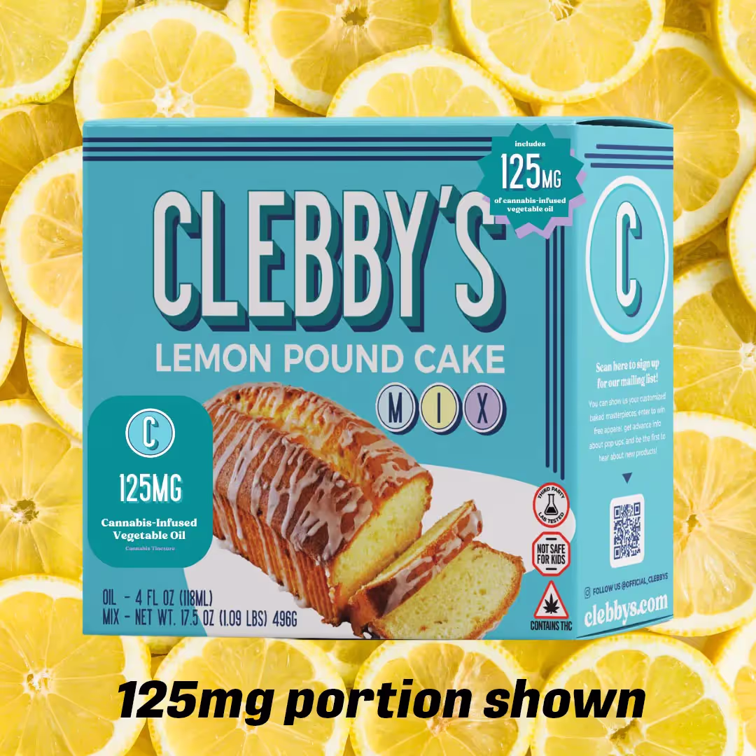 Lemon Pound Cake | Bake Mix | 250mg