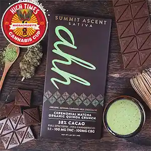 Matcha Crunch Ascent Milk Chocolate | CBG 1:1 | 20pk