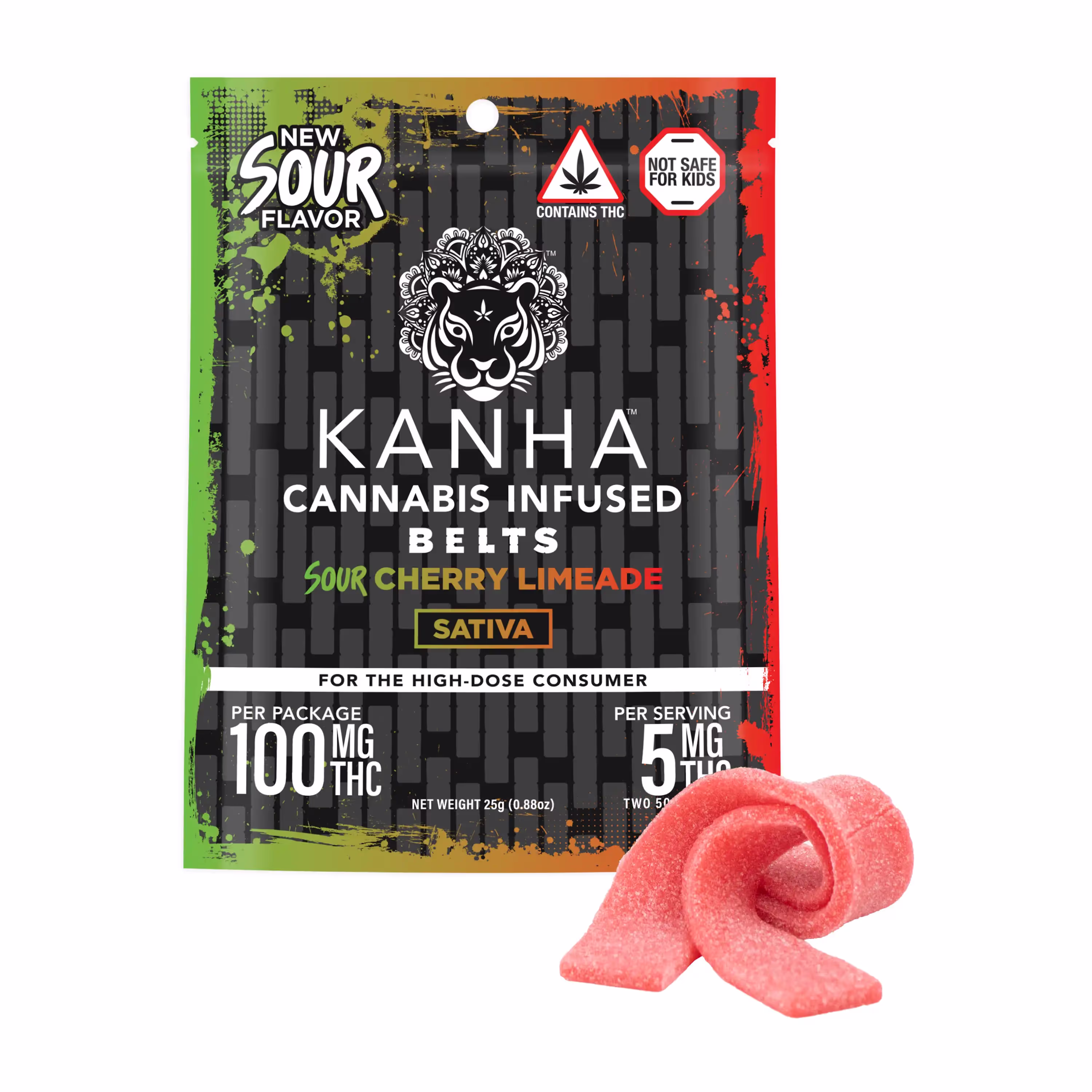 Sour Cherry Limeade Belts | Sativa | 20pk
