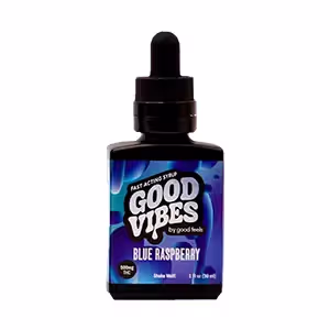 Blue Raspberry | Good Vibes Syrup | 500mg