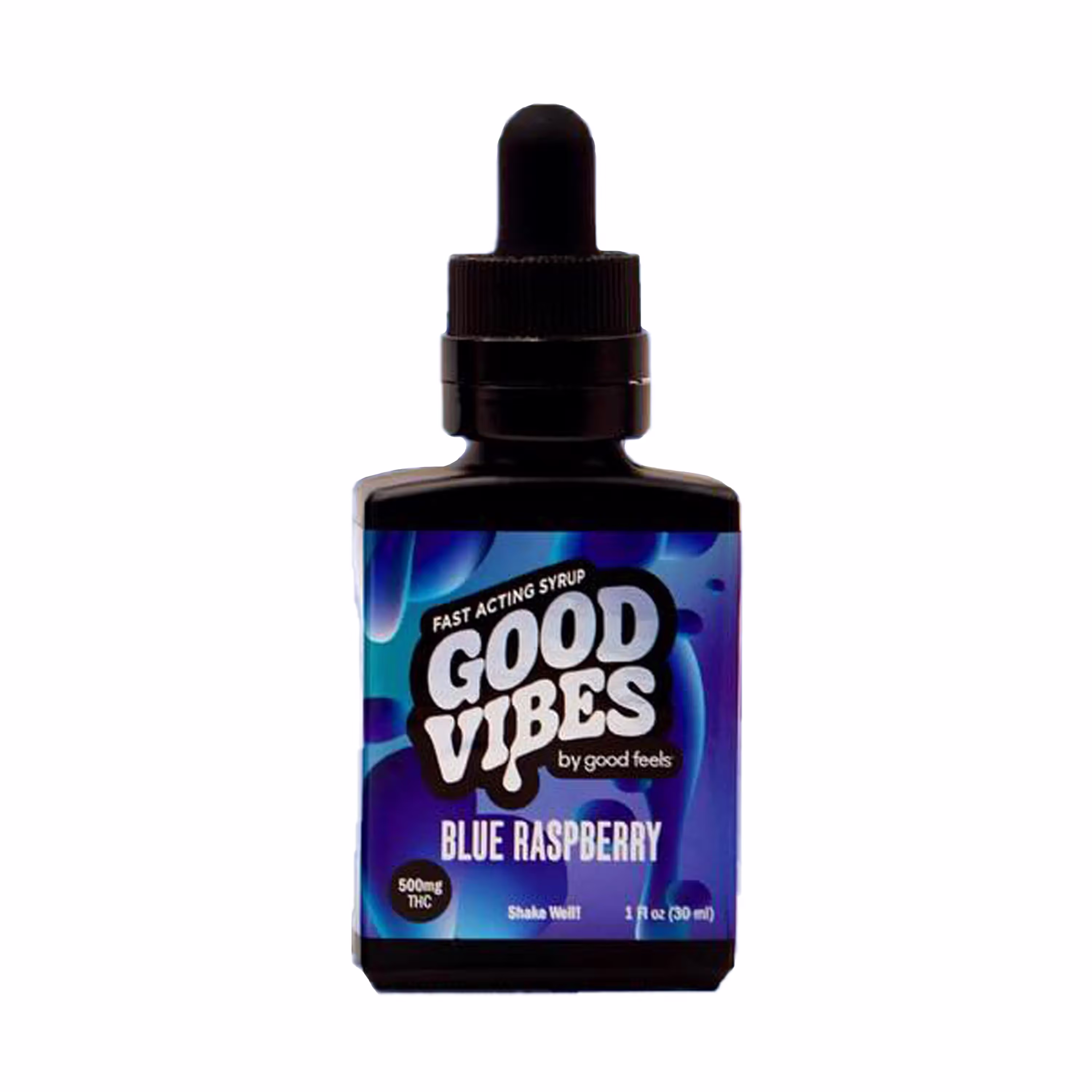Blue Raspberry | Good Vibes Syrup | 500mg