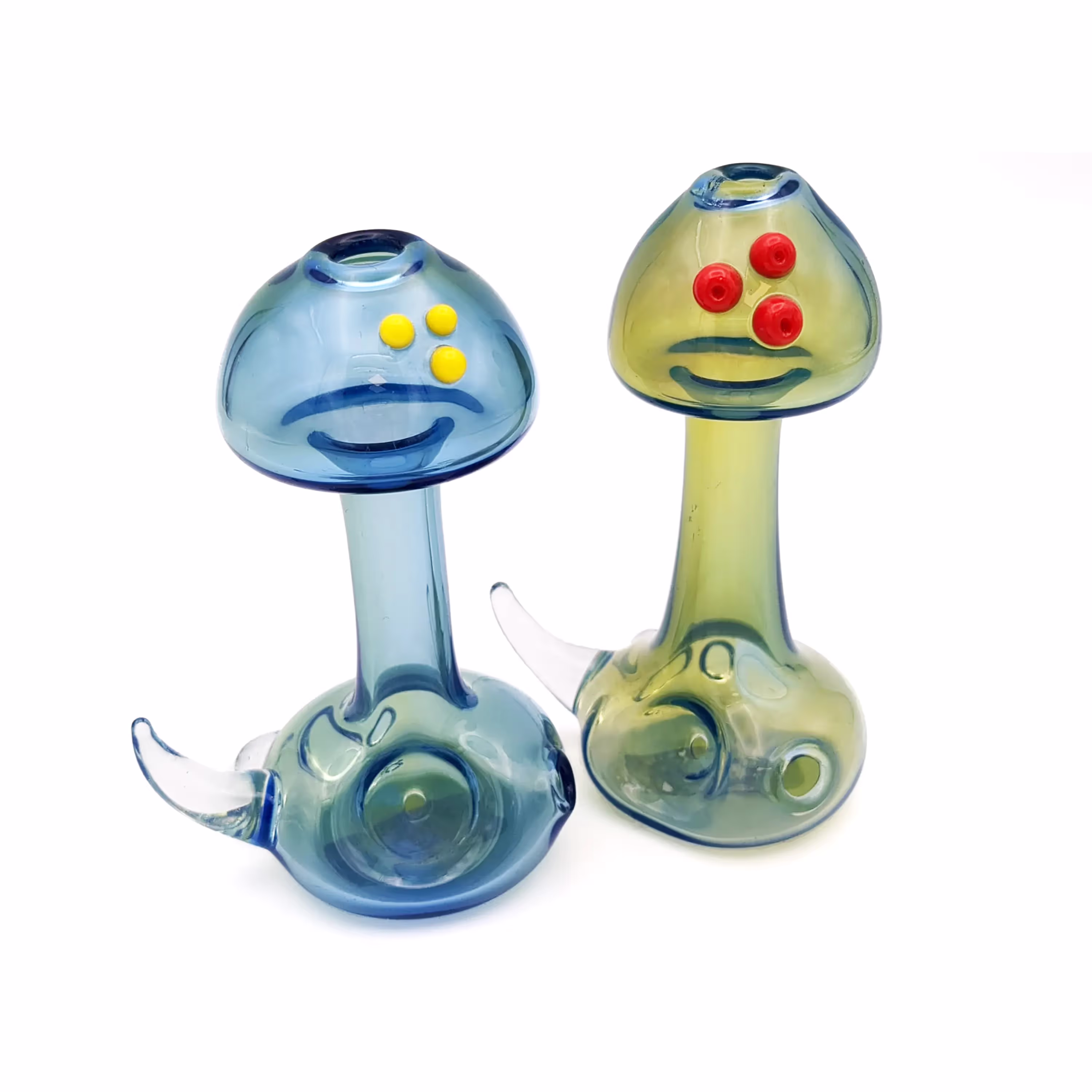 Blue Boomers Mushroom Pipe