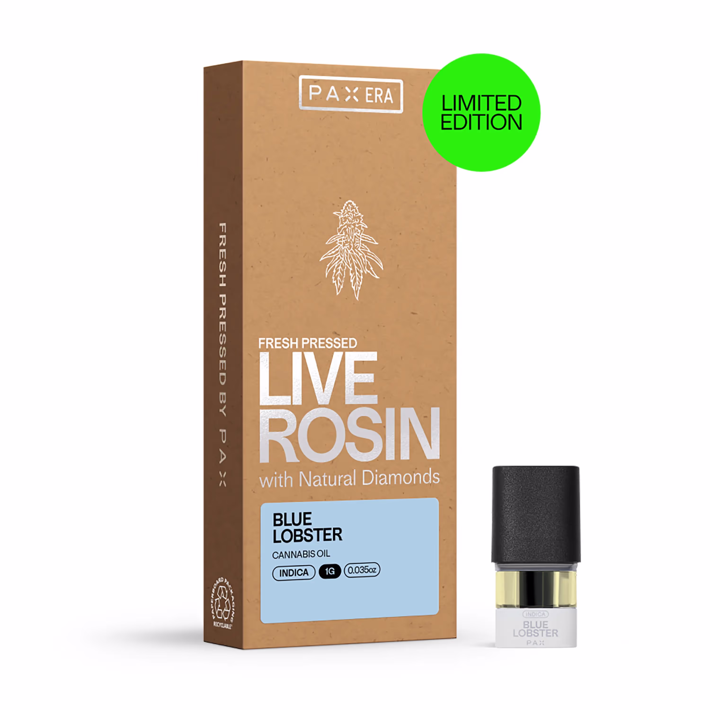 Blue Lobster | Live Rosin with Diamonds Pax Pod | 1g