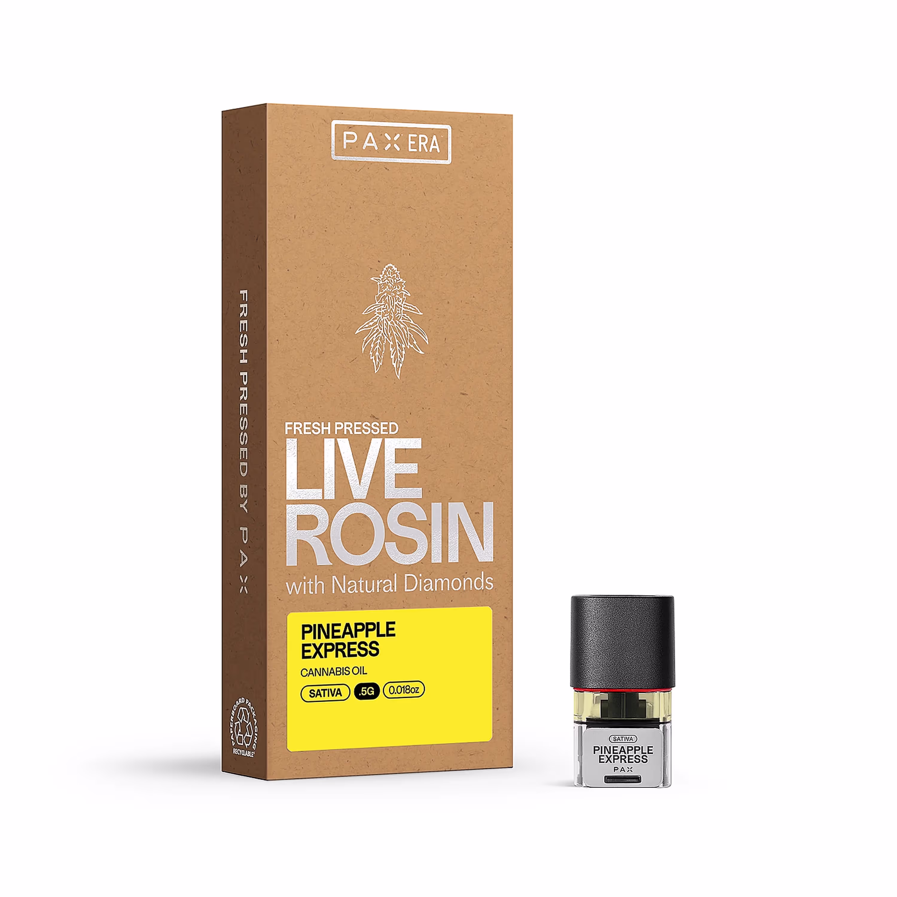 Pineapple Express | Live Rosin with Diamonds Pax Pod | .5g