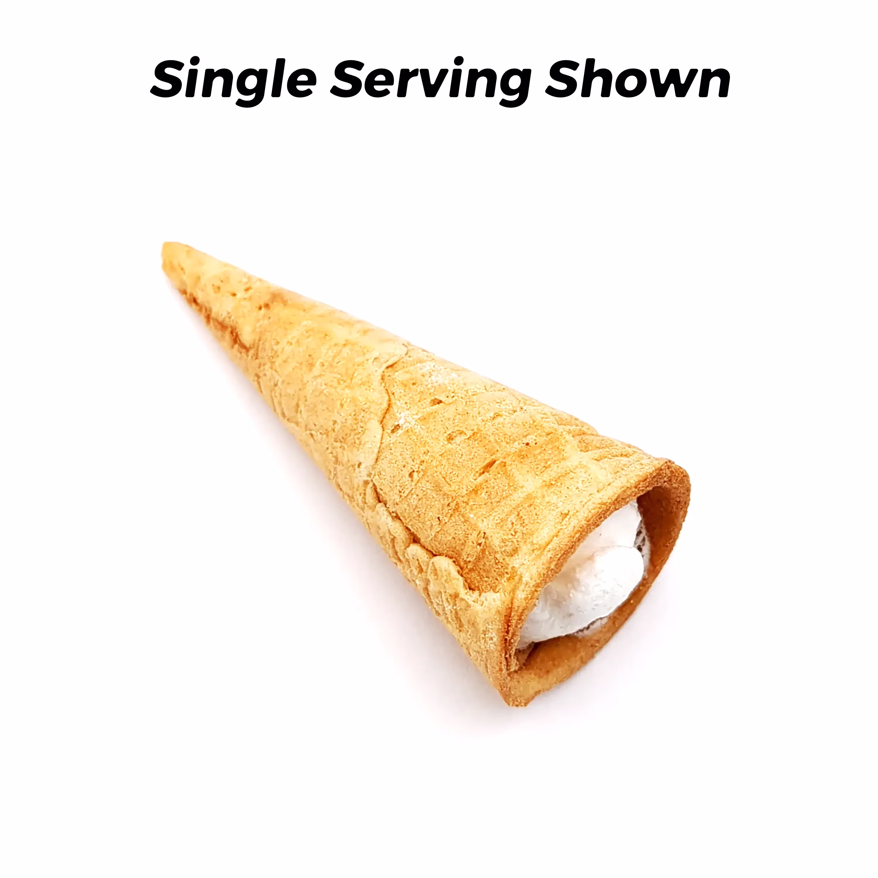 Freeze Dried Ice Cream Cone | Vanilla | 10pk