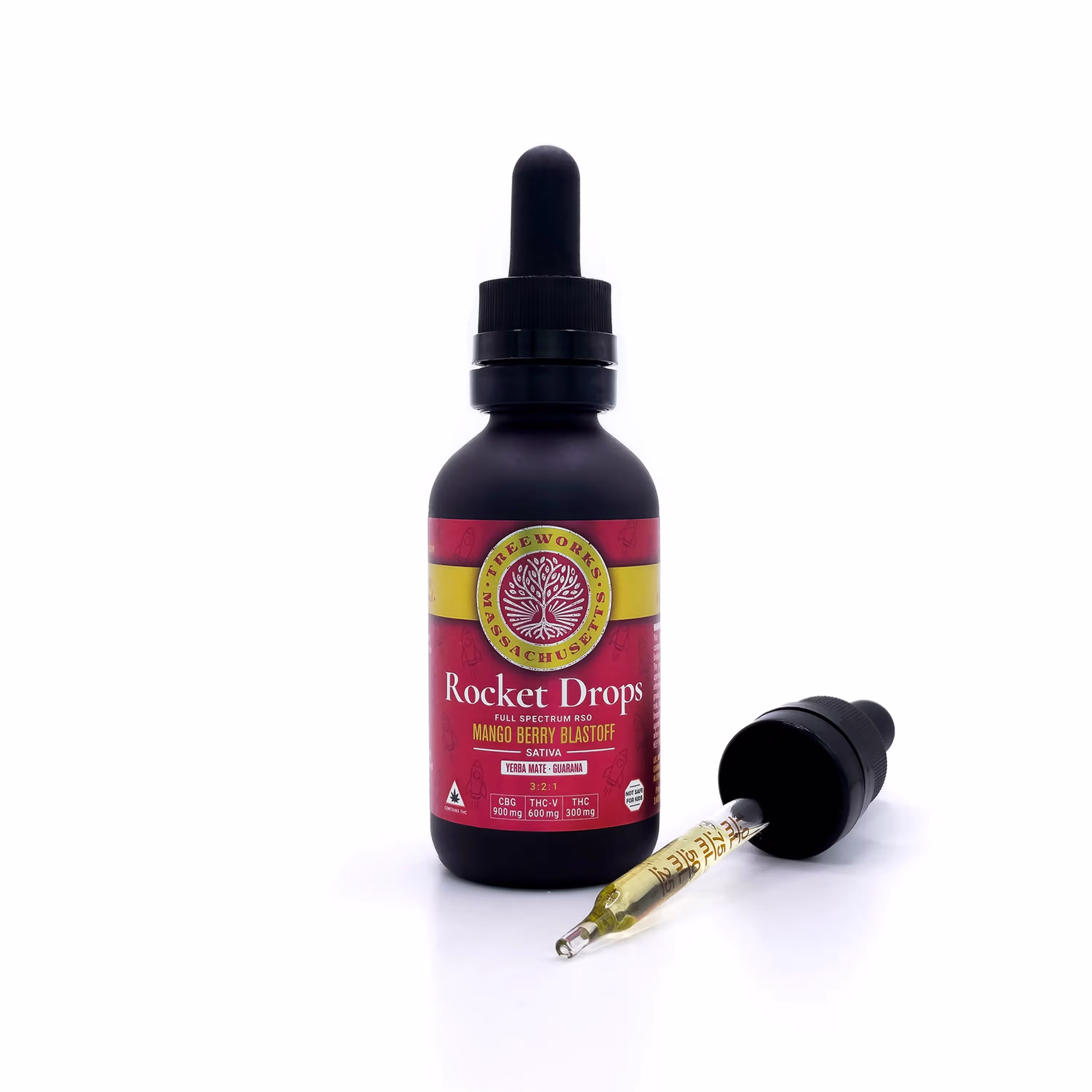 Rocket Drops Tincture | 3:2:1 | CBG:THCV:THC | 60ml | 300mg