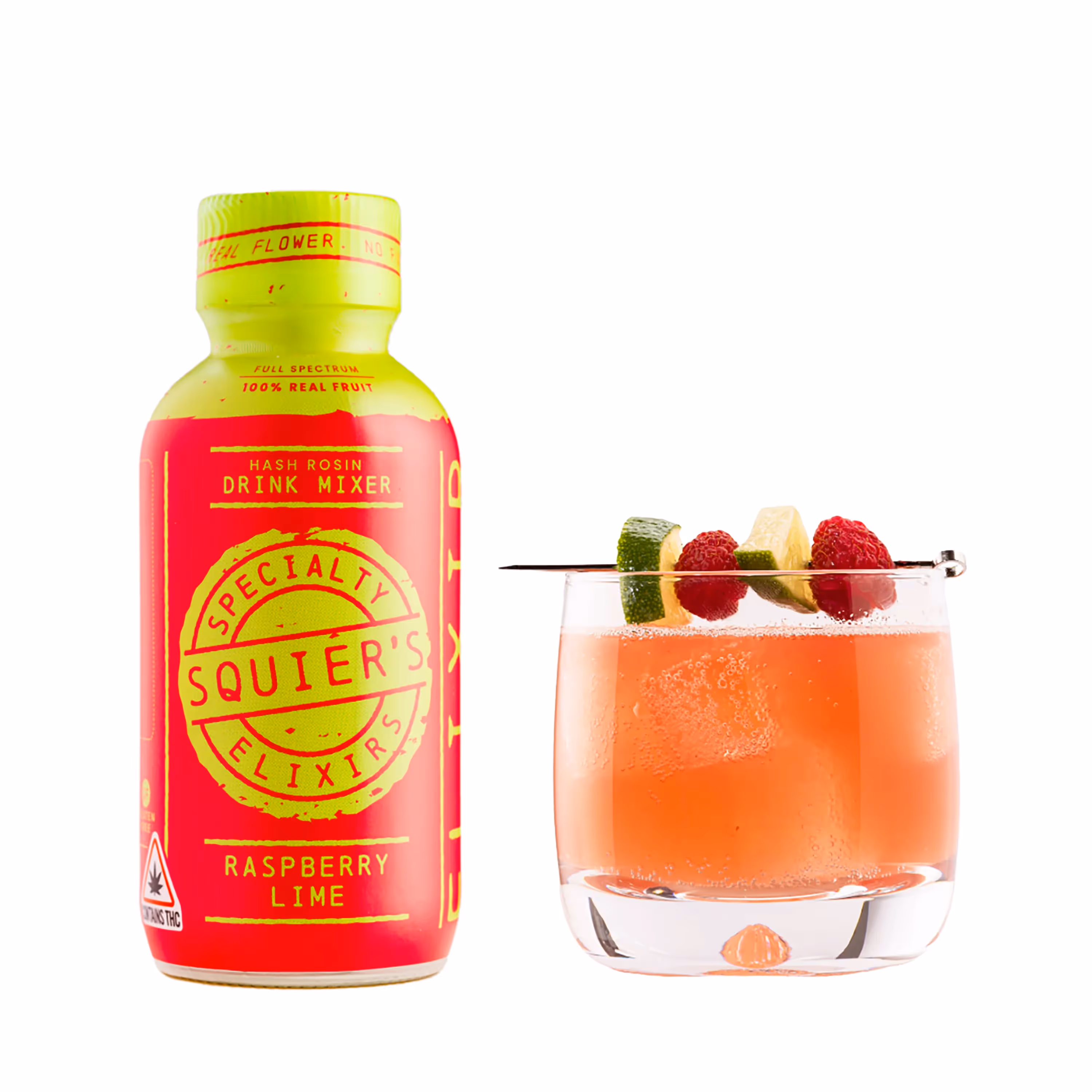 Raspberry Lime Elixir | 4oz. | 500mg