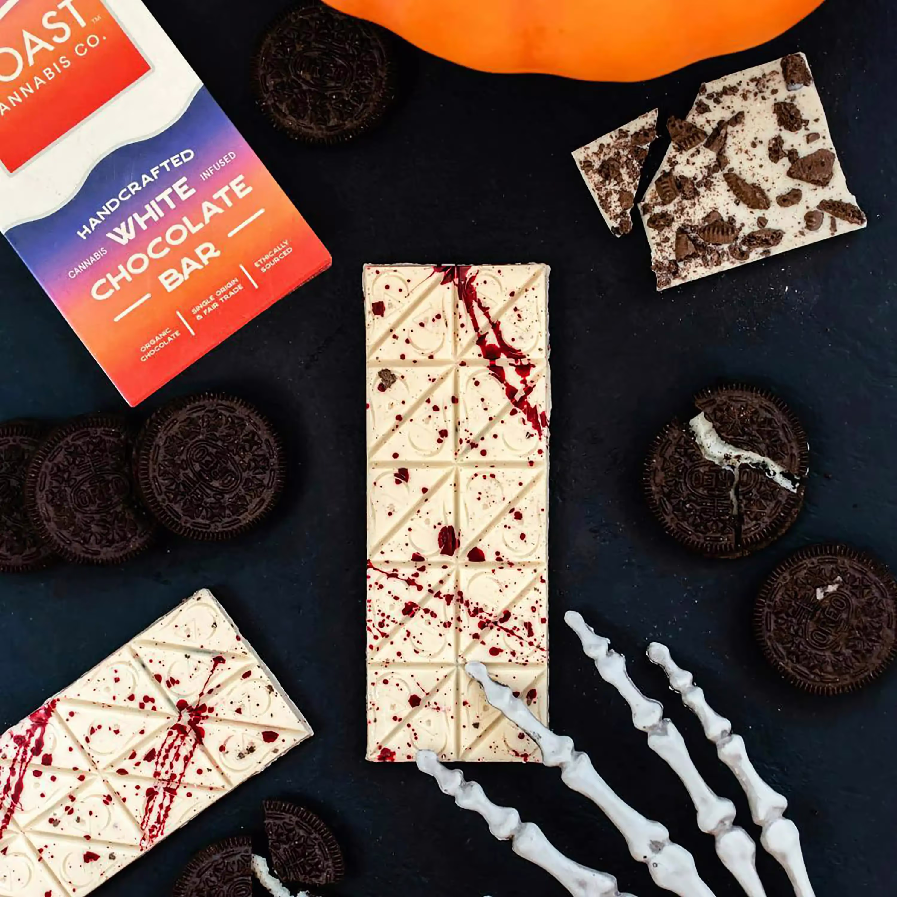 Cookies and SCREAM White Chocolate Bar | 20pk
